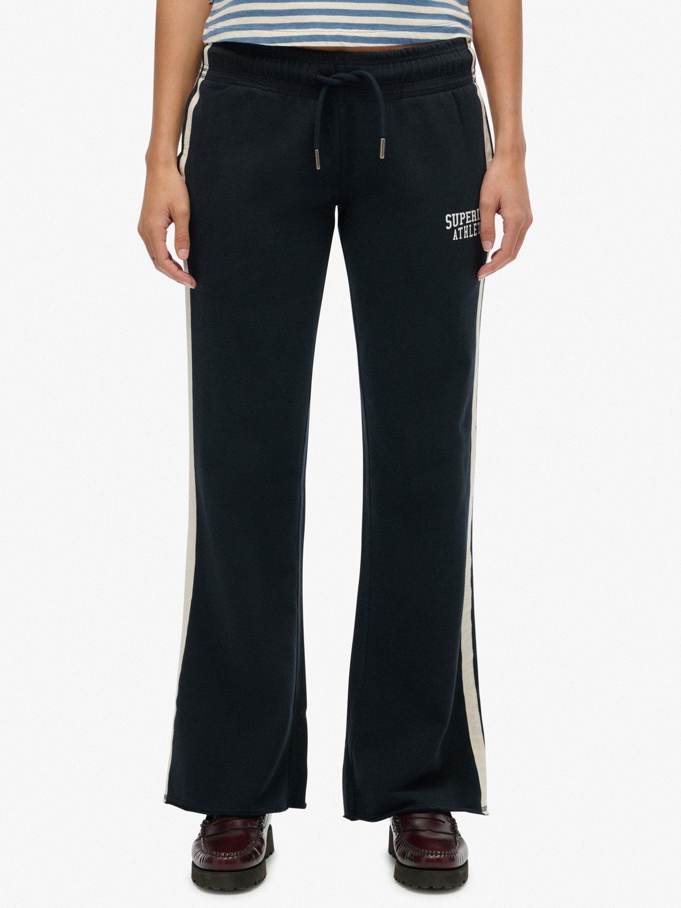 superdry-athletic-stripe-flare-jogger-navy