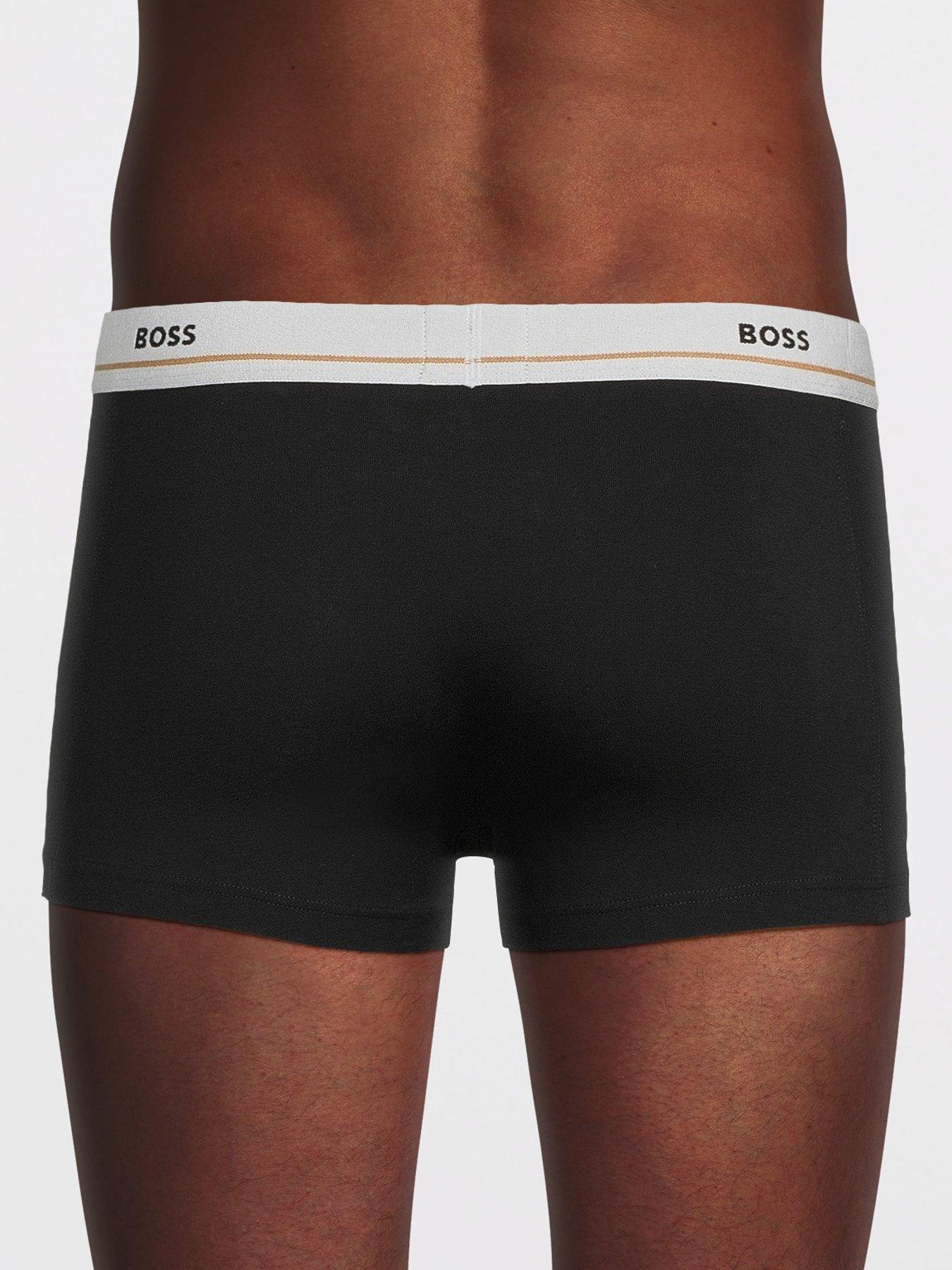 Image 3 of 3 of BOSS Boss 5 Pack Essential Waistband Trunks - Assorted