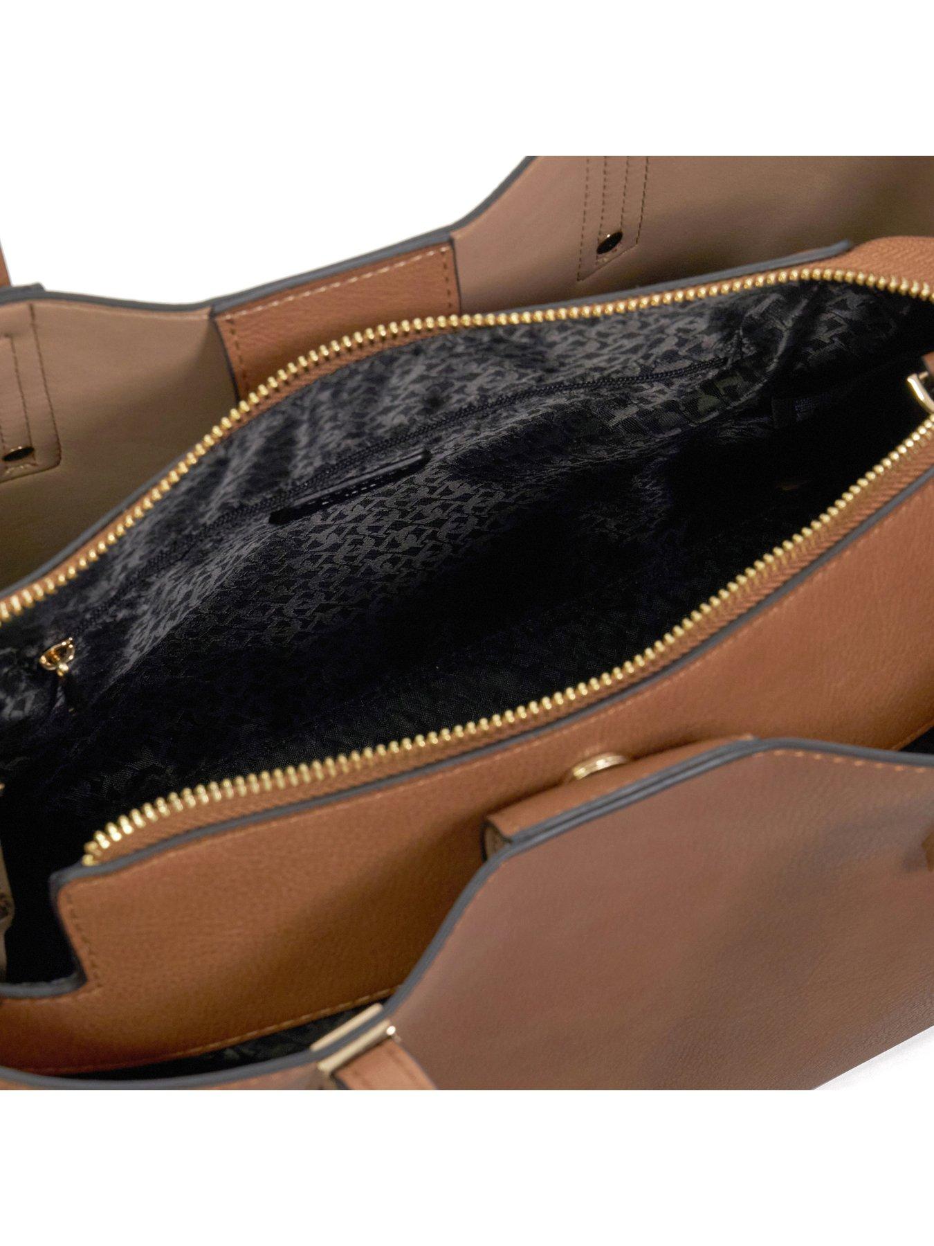 dune-london-dorry-branded-hardware-tote-bag-tandetail