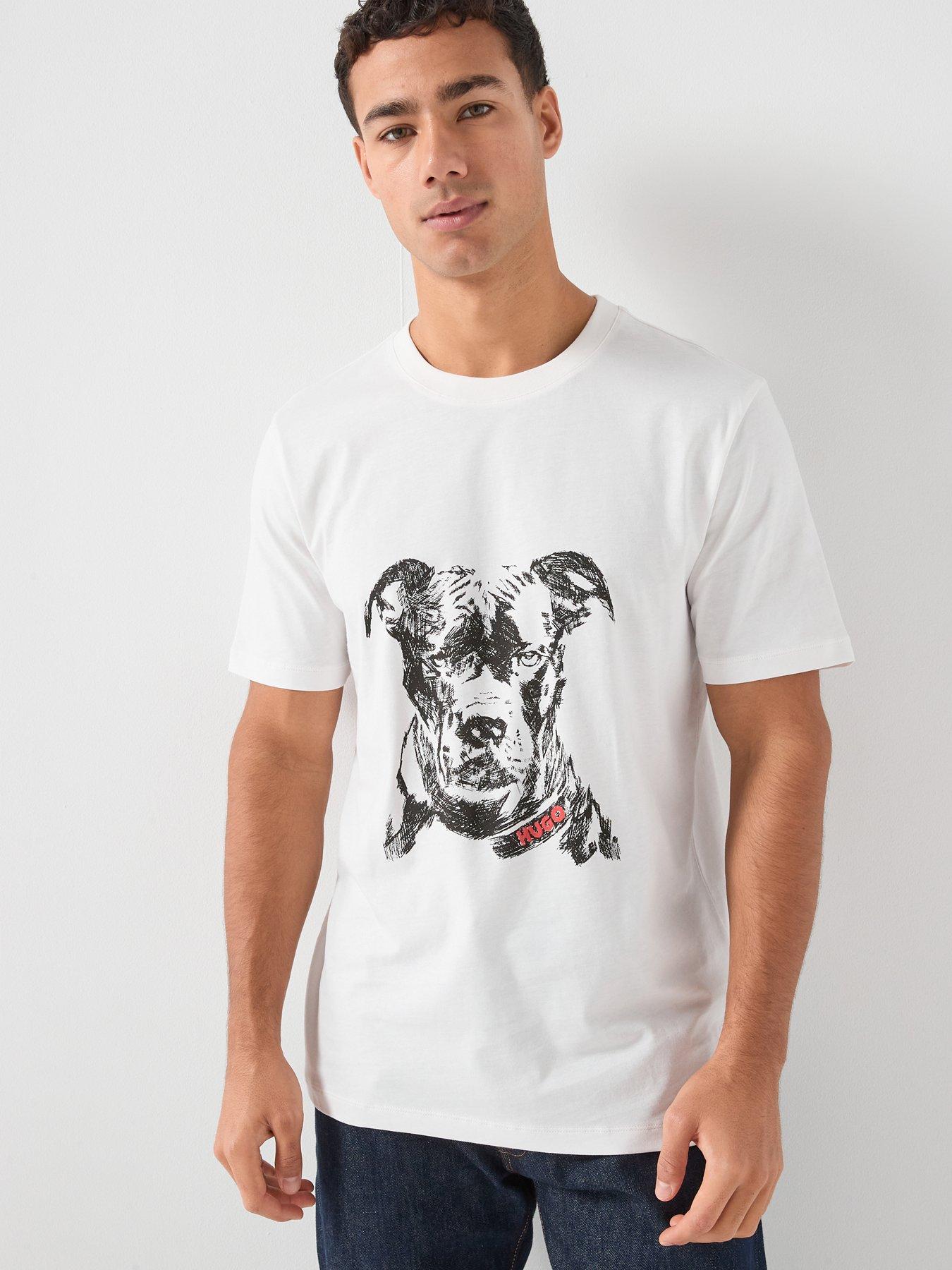 hugo-dubrox-dog-graphic-regular-fit-t-shirt-white