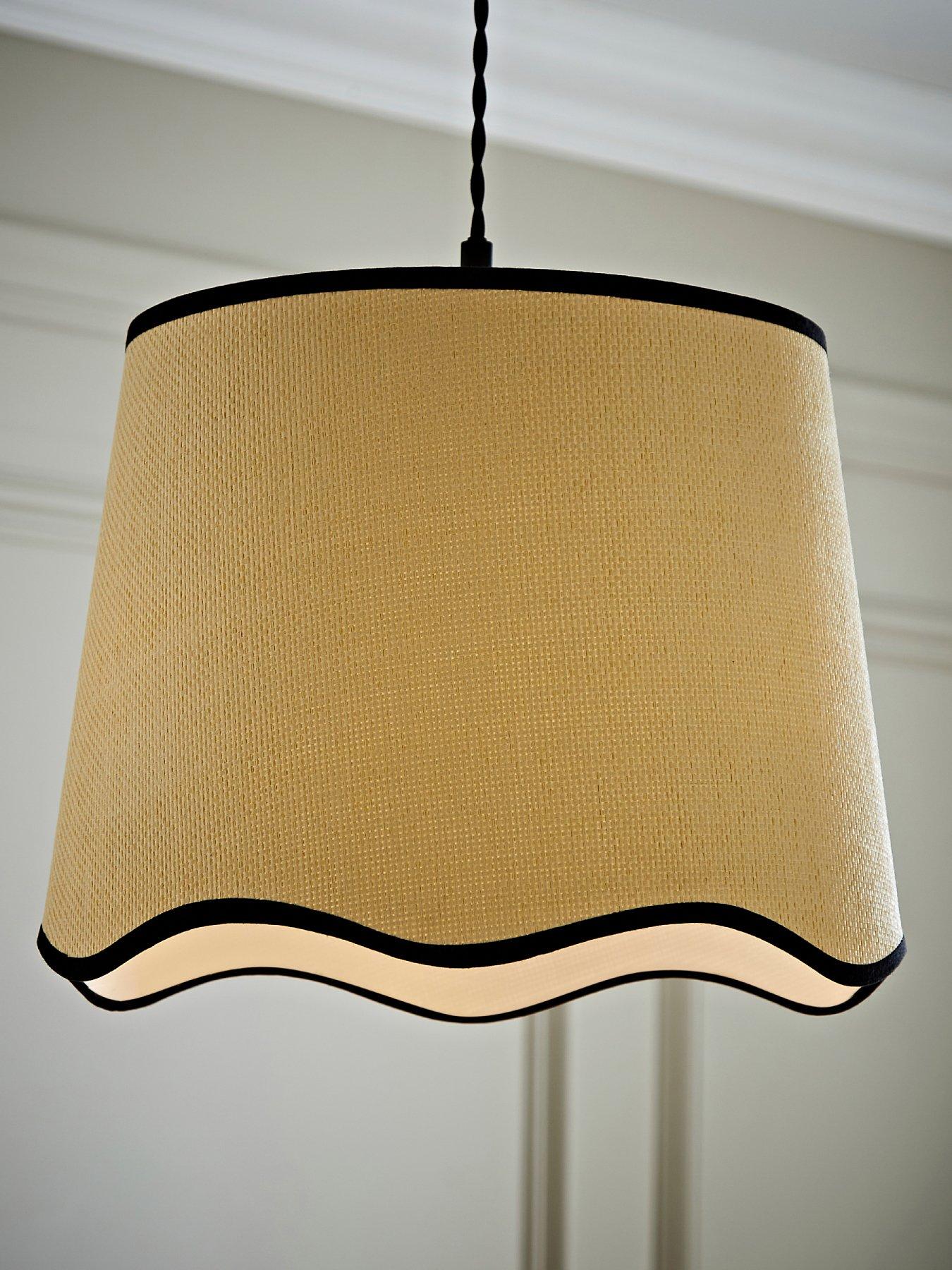 valuelights-dutton-large-scallop-bottom-shade-with-black-trim