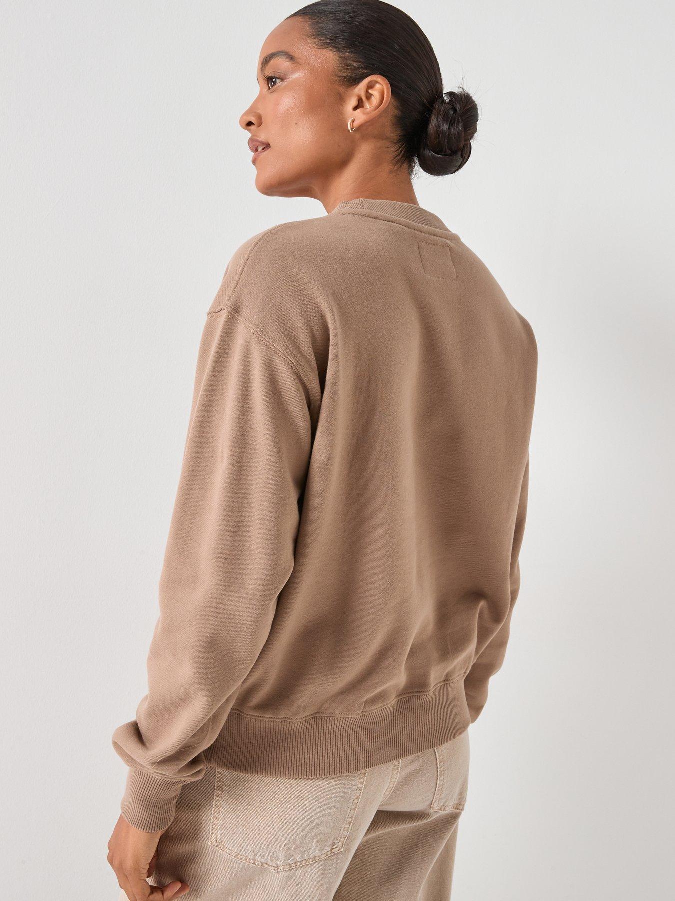 superdry-premium-design-loose-crew-sweater-brownstillFront