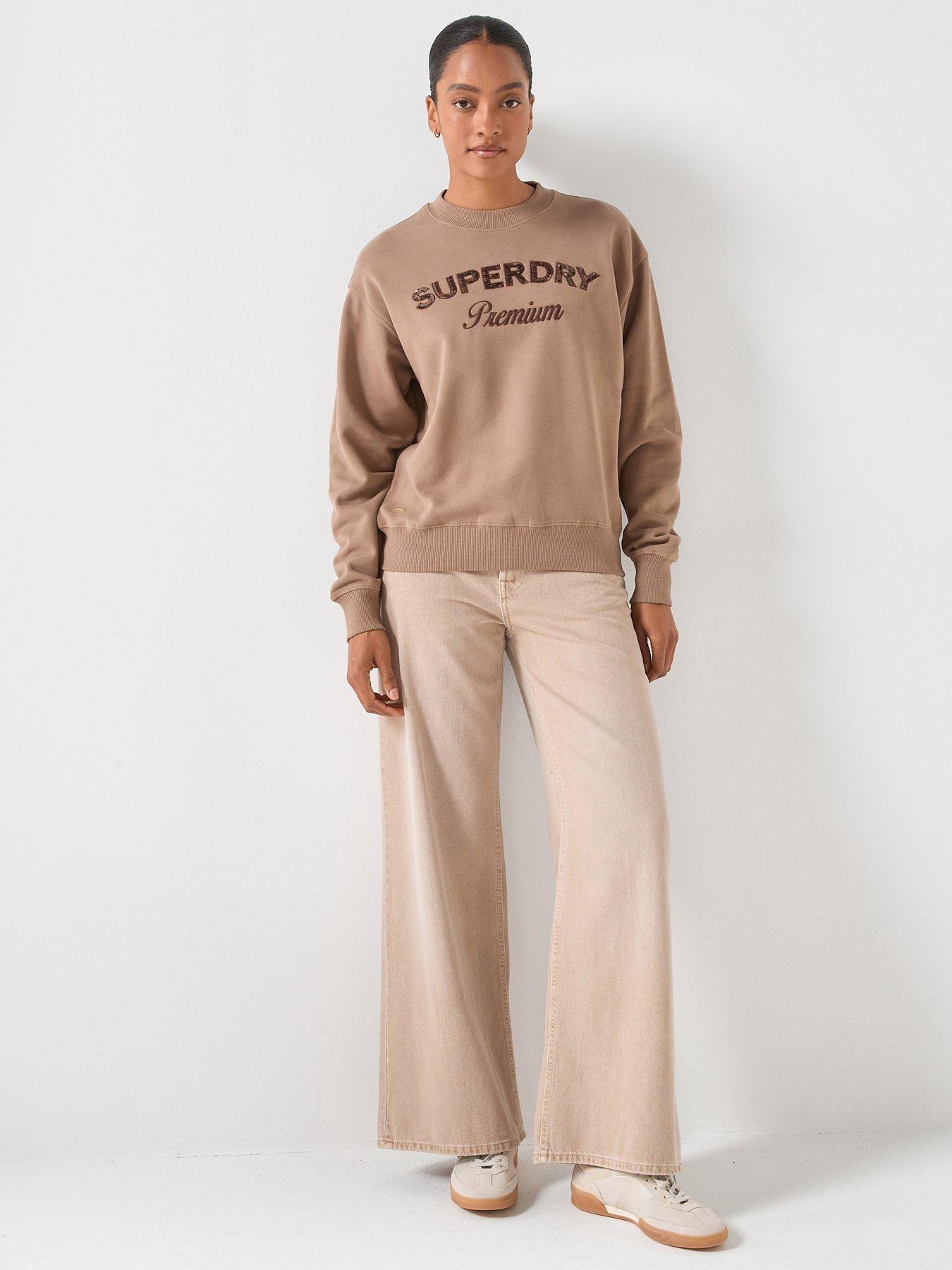 superdry-premium-design-loose-crew-sweater-browndetail