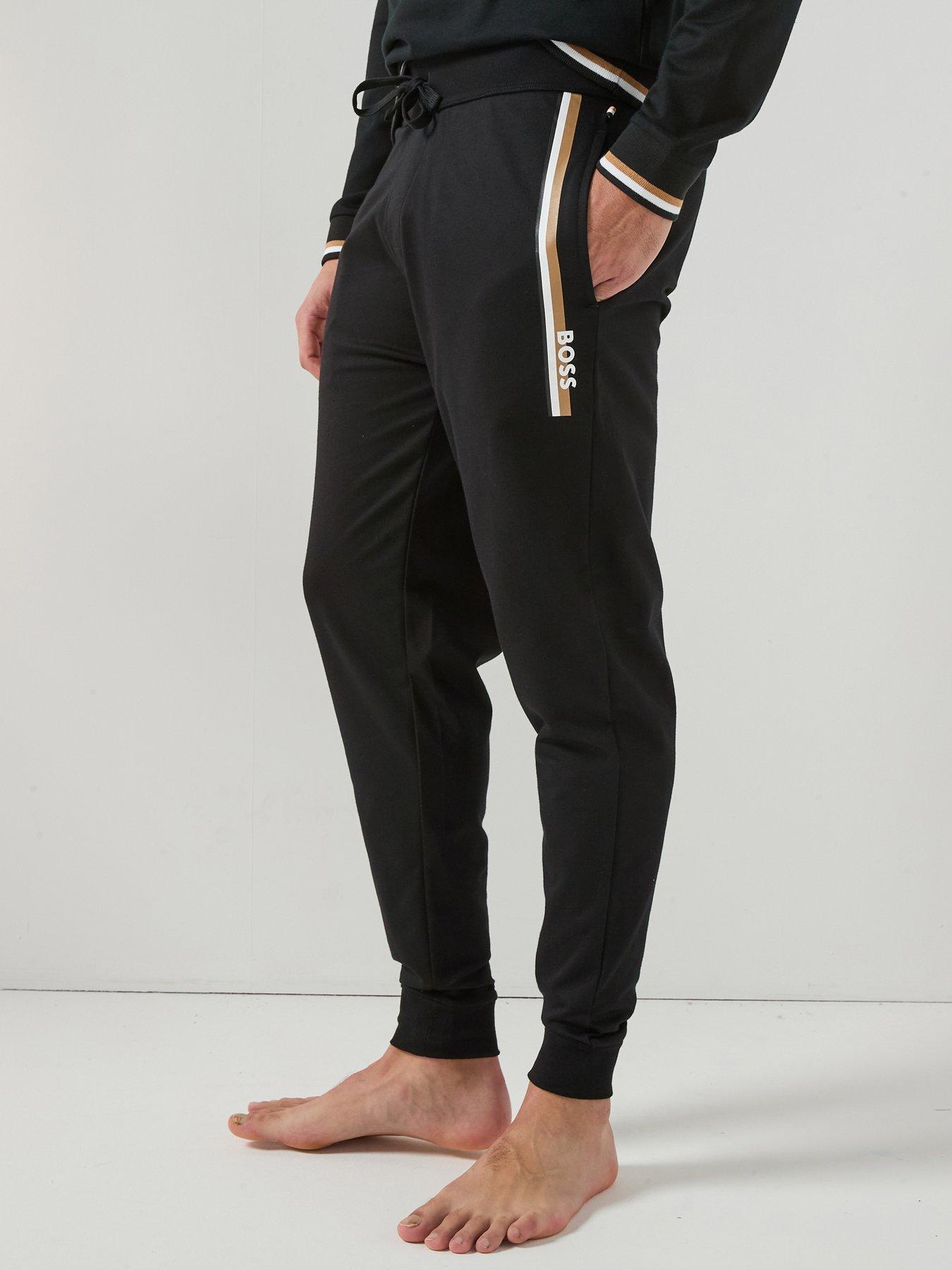 Image 1 of 5 of BOSS Bodywear Authentic Loungewear Bottoms - Black