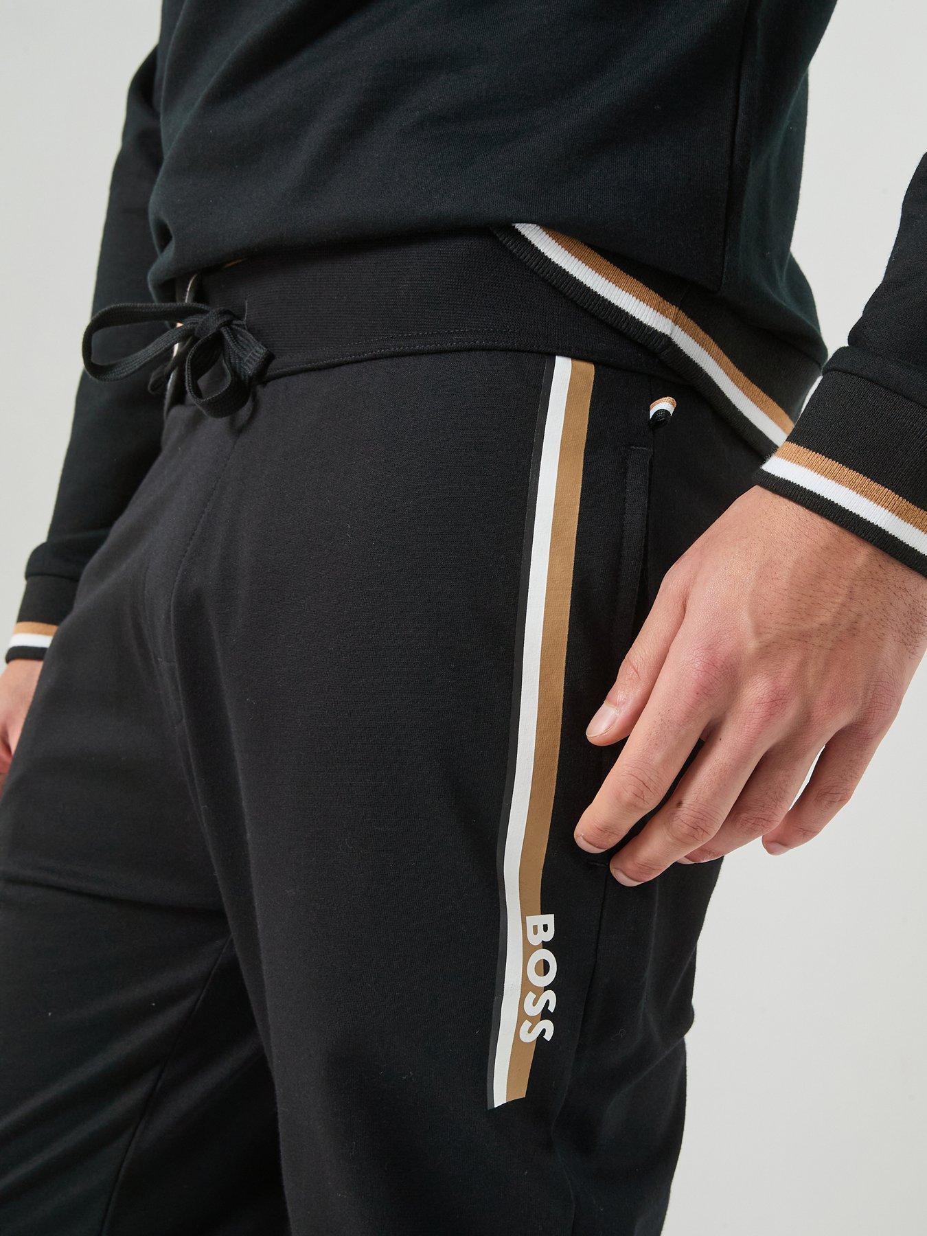 Image 4 of 5 of BOSS Bodywear Authentic Loungewear Bottoms - Black