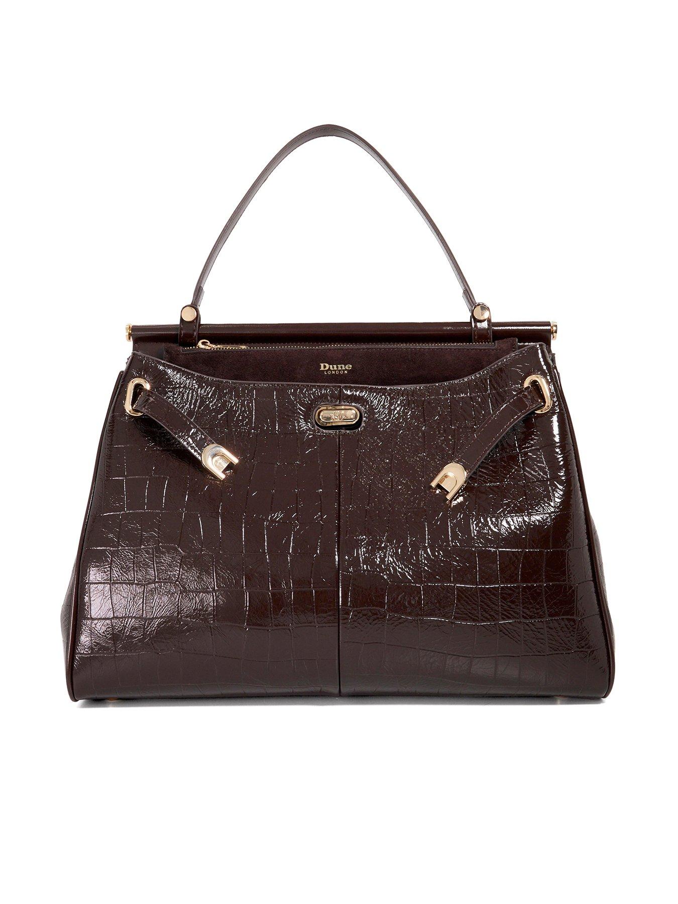 Image 2 of 6 of Dune London Dynamic Leather Bag - Brown