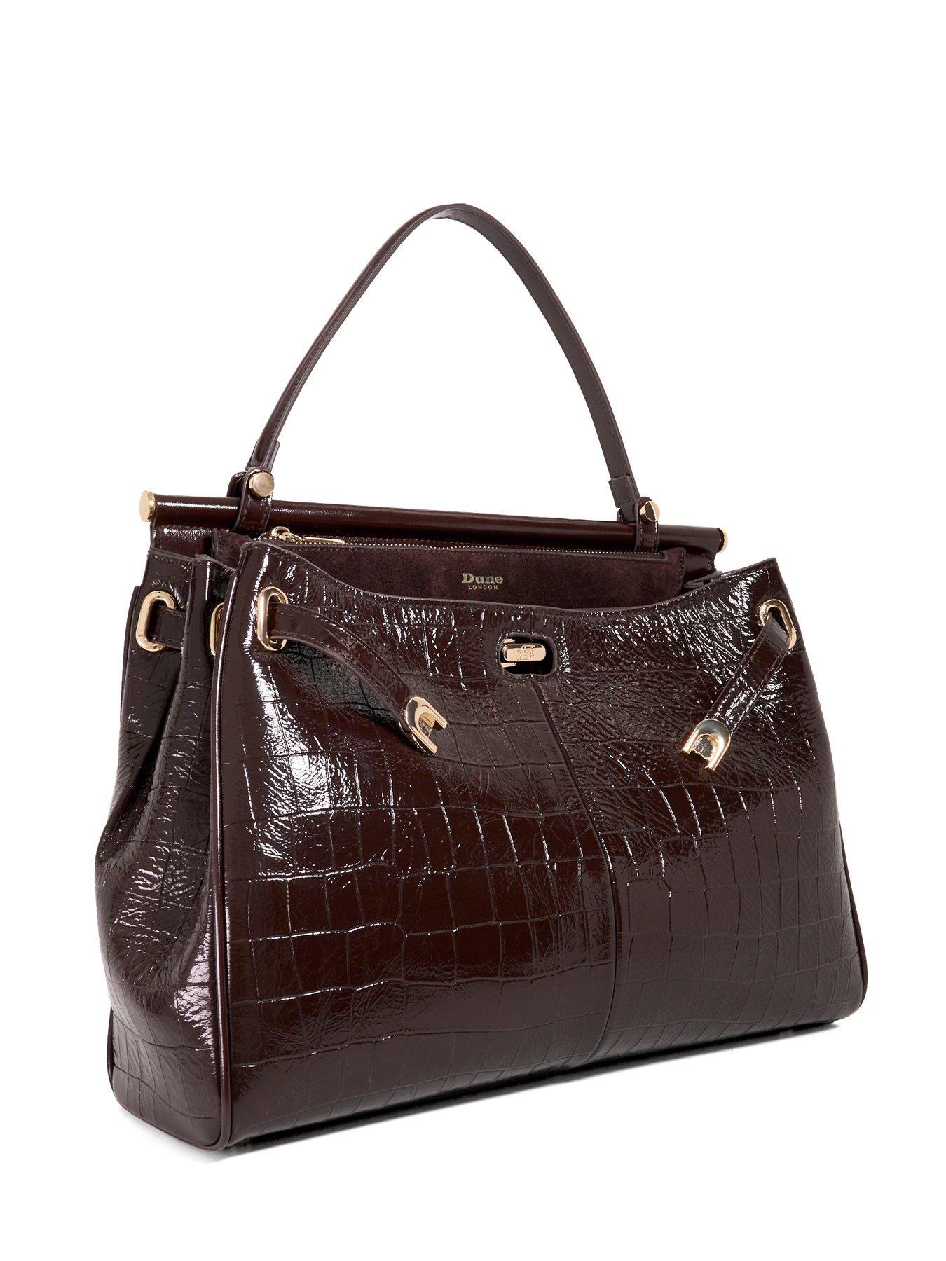 Image 4 of 6 of Dune London Dynamic Leather Bag - Brown