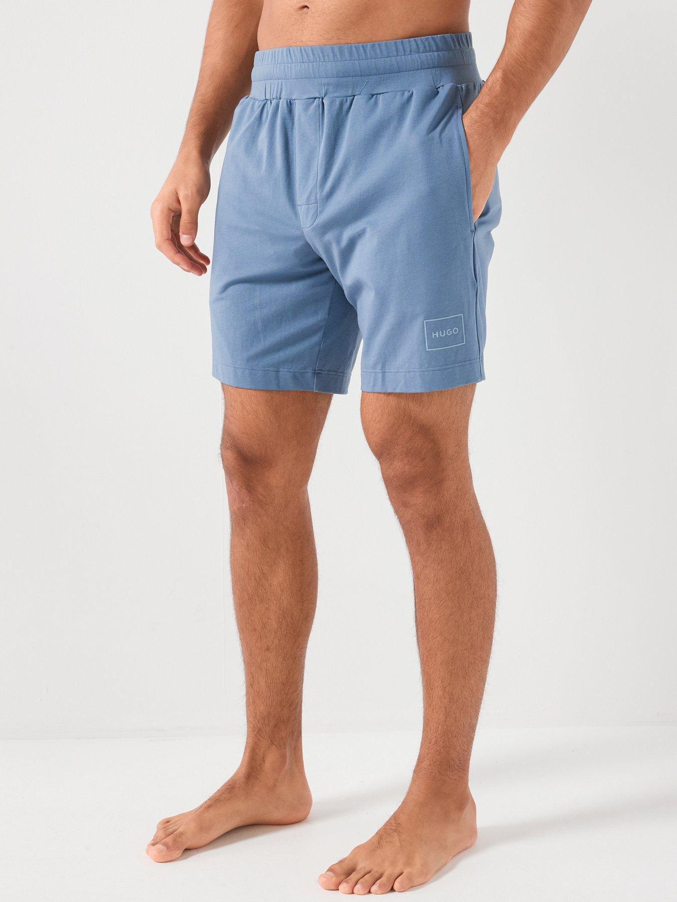 HUGO Hugo Bodywear Laze Loungewear Shorts - Blue