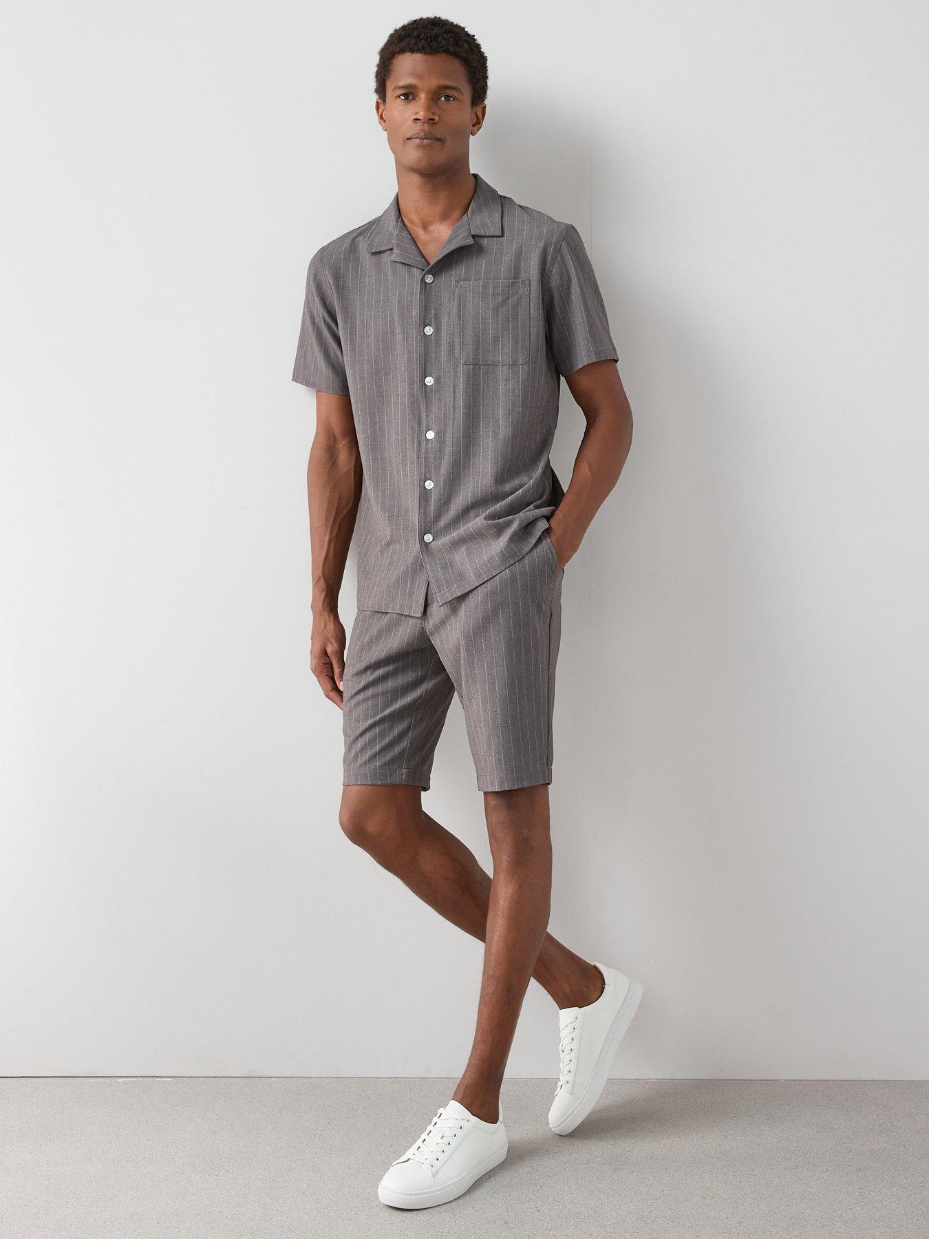 the-very-collection-pinstripe-shorts-greydetail