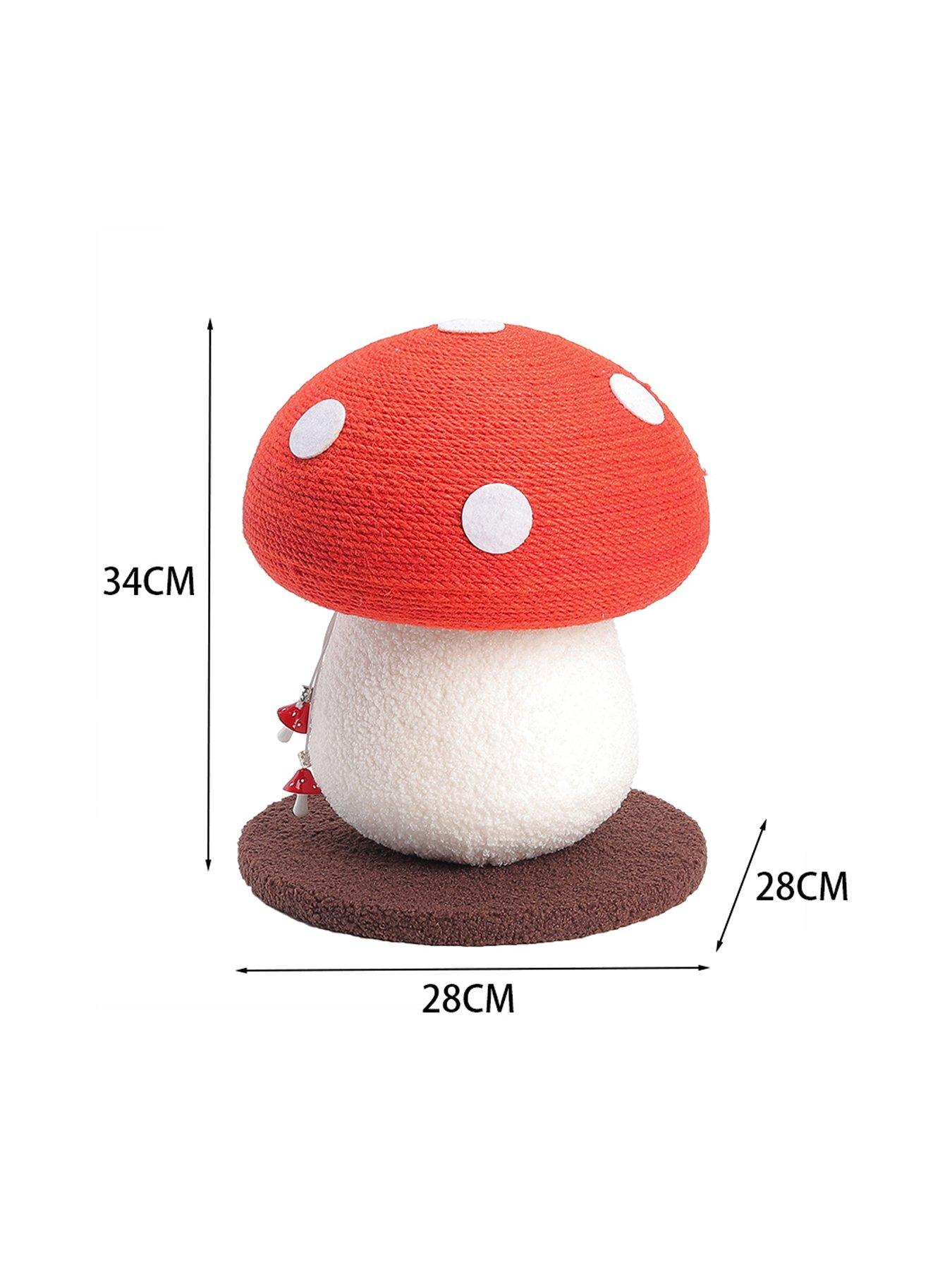 Image 7 of 7 of Living and Home Sisal Mushroom Cat Scratching Post