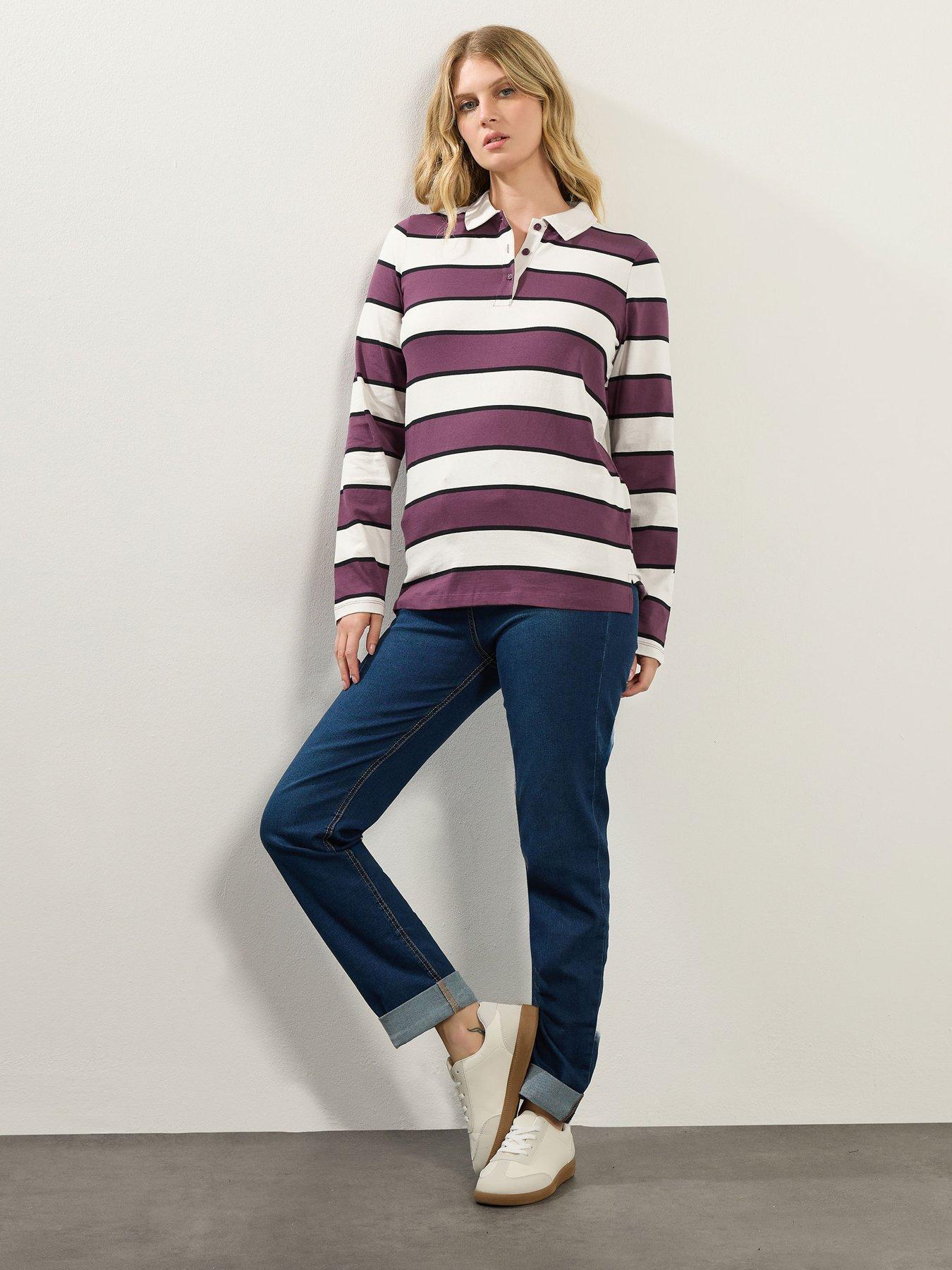 long-tall-sally-stripe-jersey-polo-top-redback