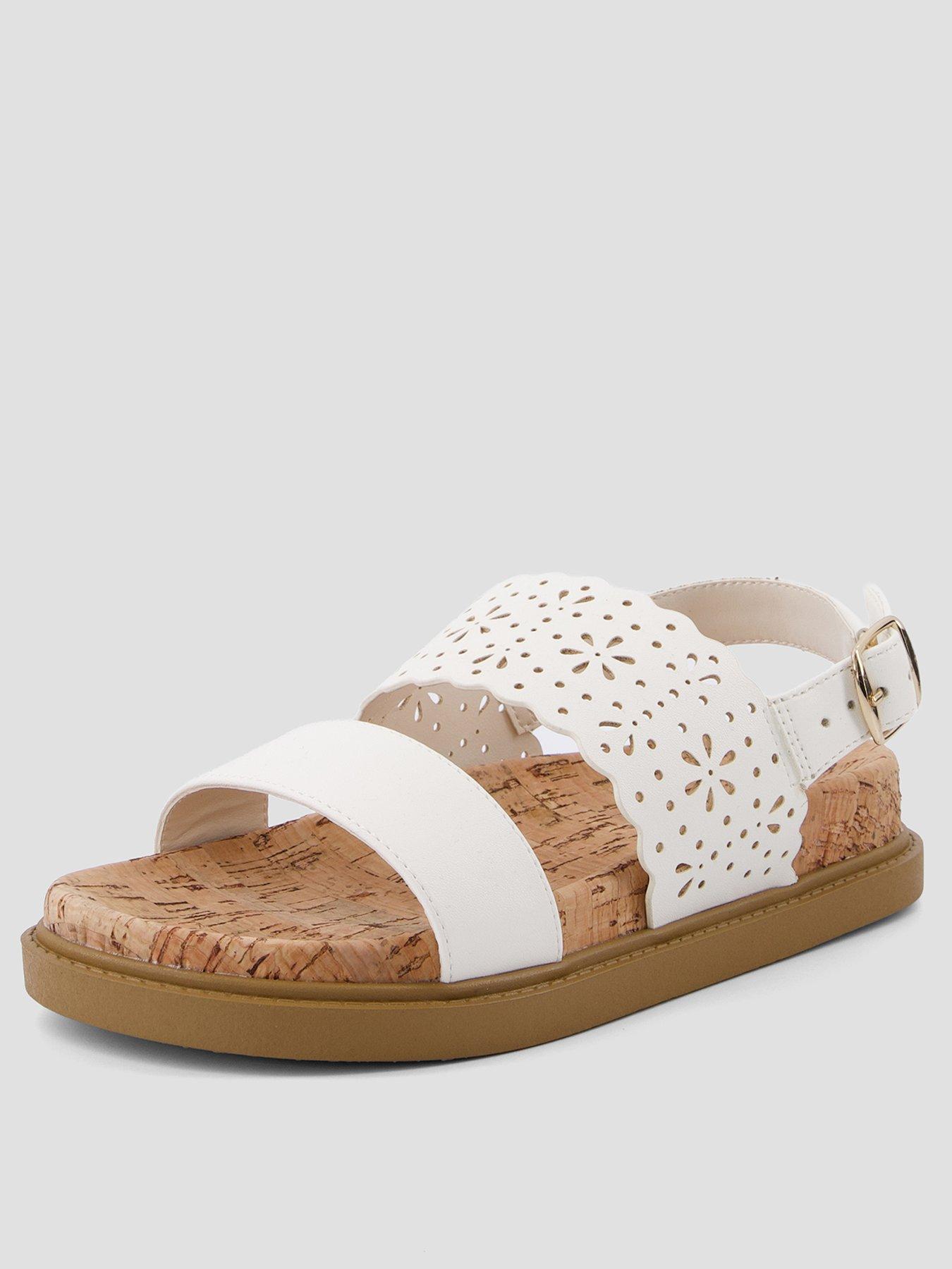 the-very-collection-twin-strap-lasercut-sandal-whitestillFront