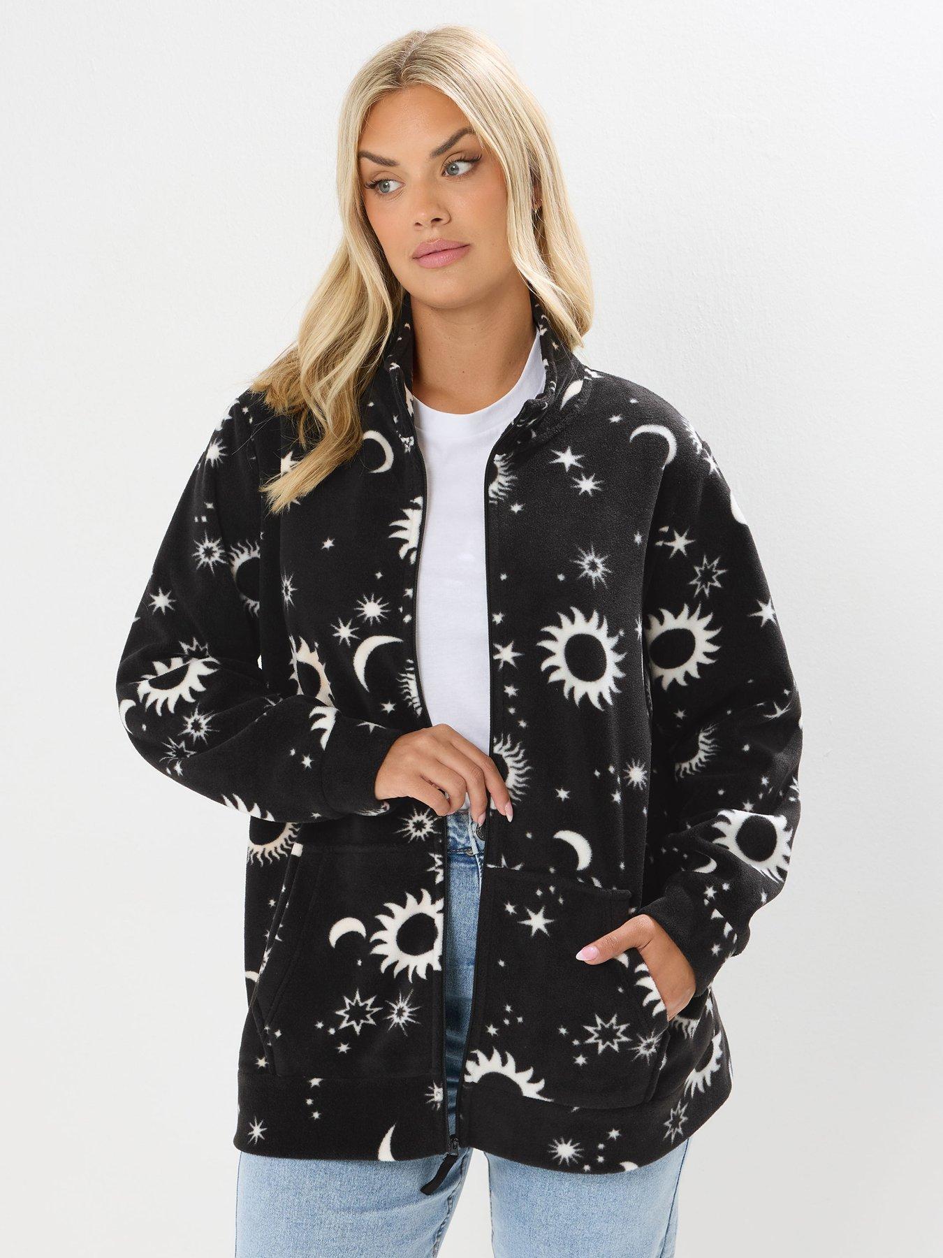 yours-curve-zip-thru-fleece-blackfront