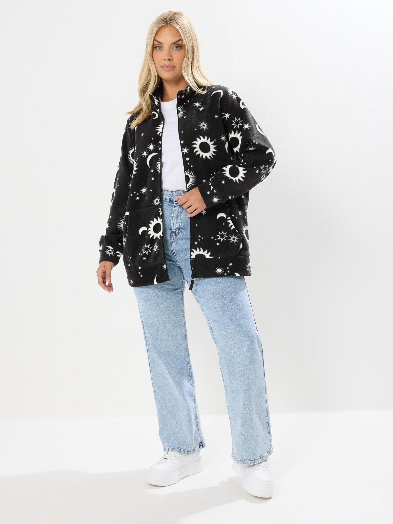 yours-curve-zip-thru-fleece-blackback