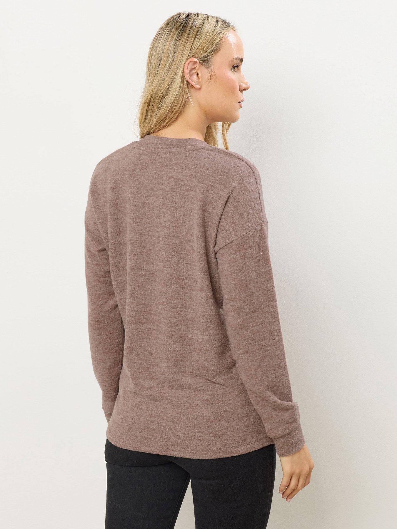long-tall-sally-animal-placement-jumper-brownstillFront