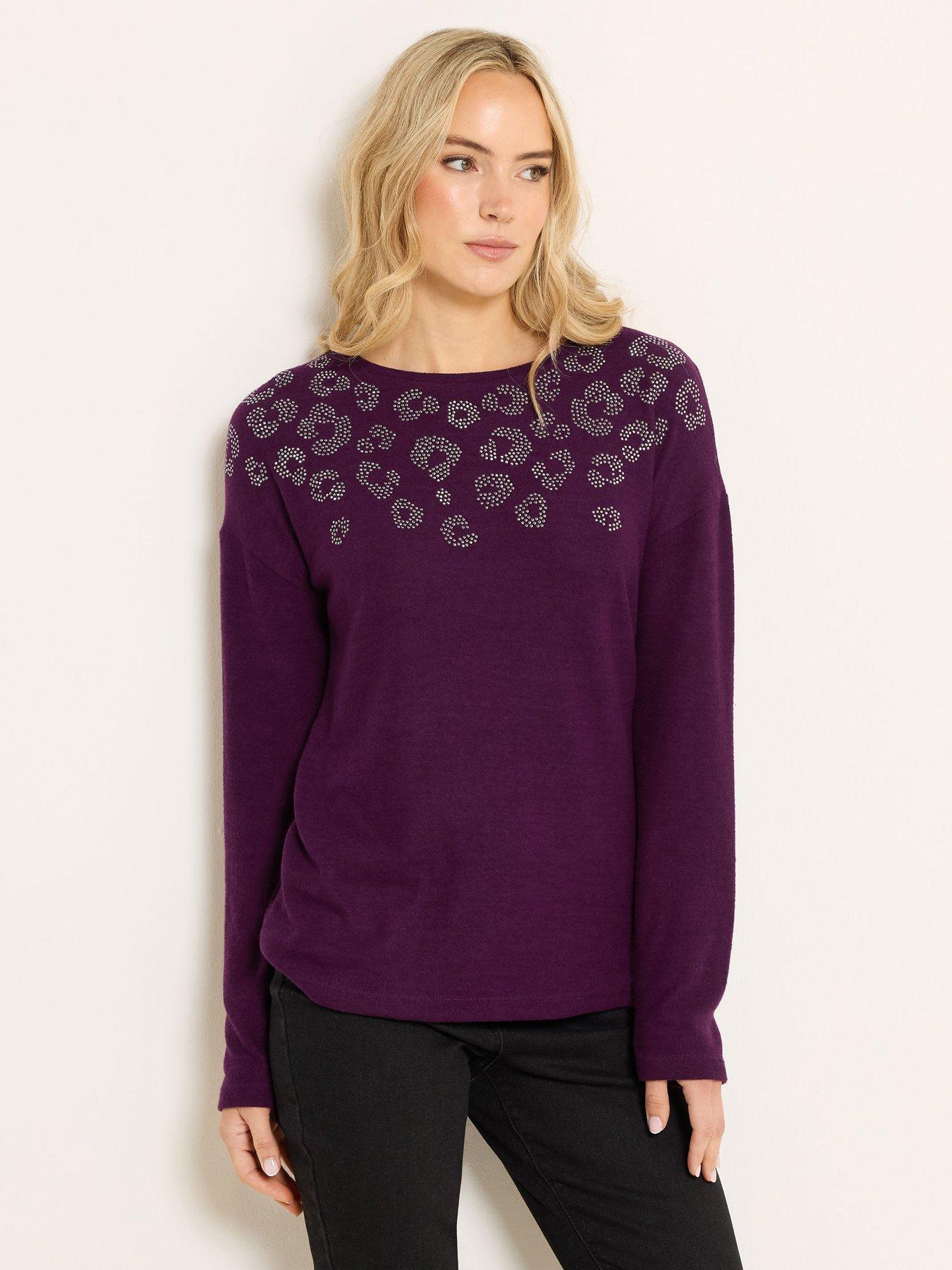 Long Tall Sally Animal Jumper - Purple