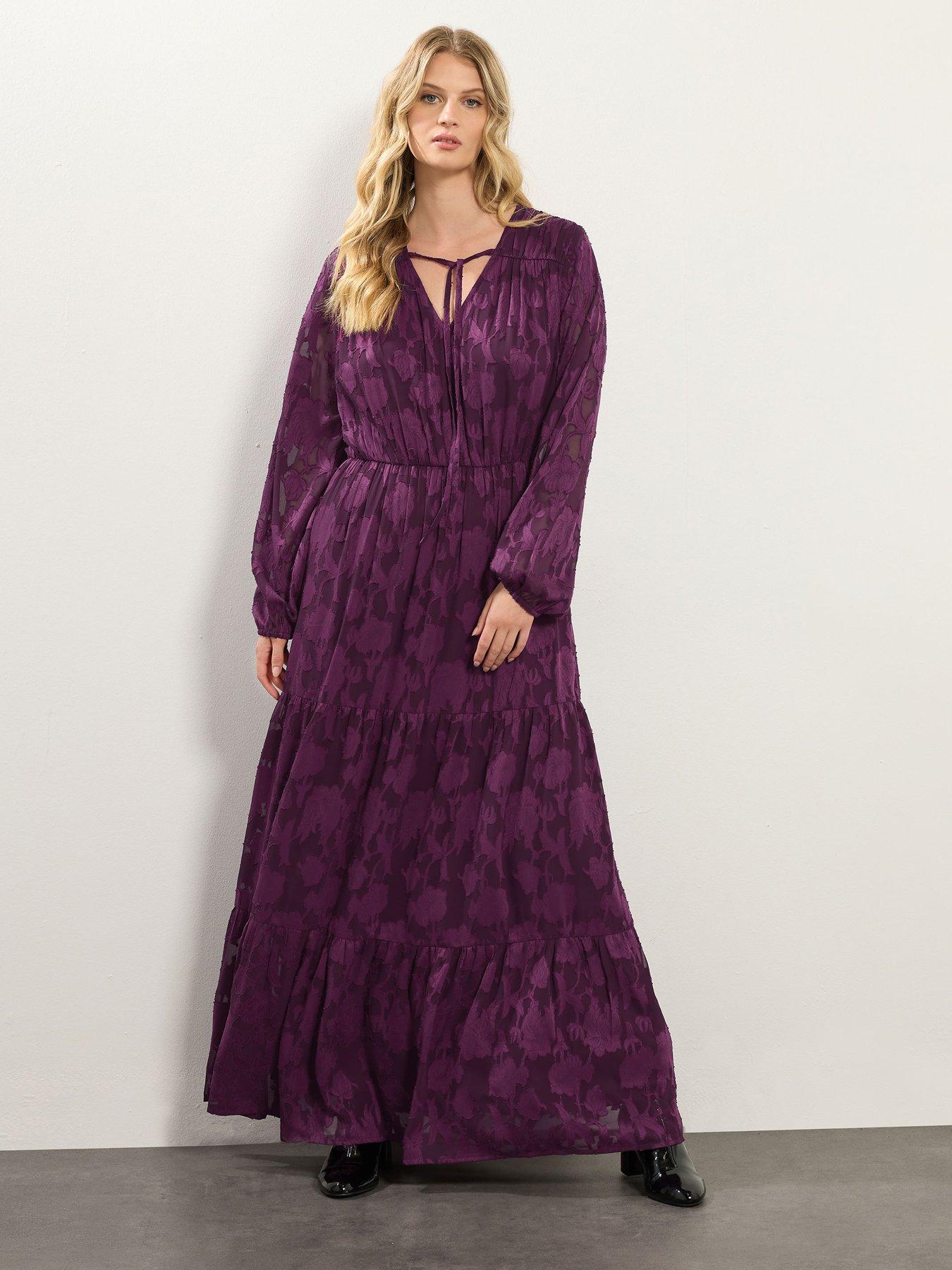 long-tall-sally-jacquard-boho-maxi-dress-purpleback