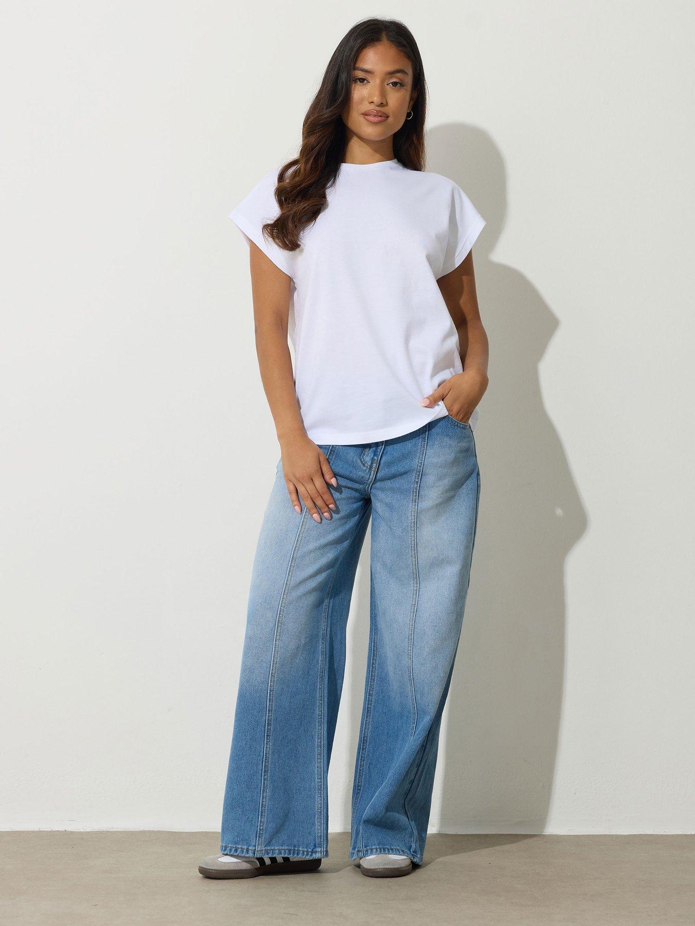 pixiegirl-petite-2-pack-grown-on-short-sleeve-t-shirt-blackwhiteoutfit