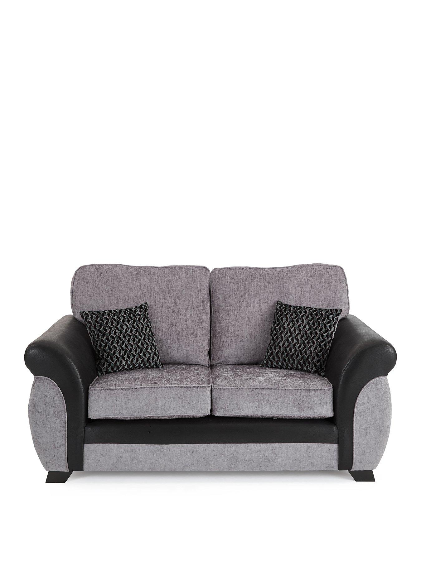 very-home-narva-standard-fabricfaux-leather-2-seater-sofanbsp--made-to-order-in-the-ukstillFront