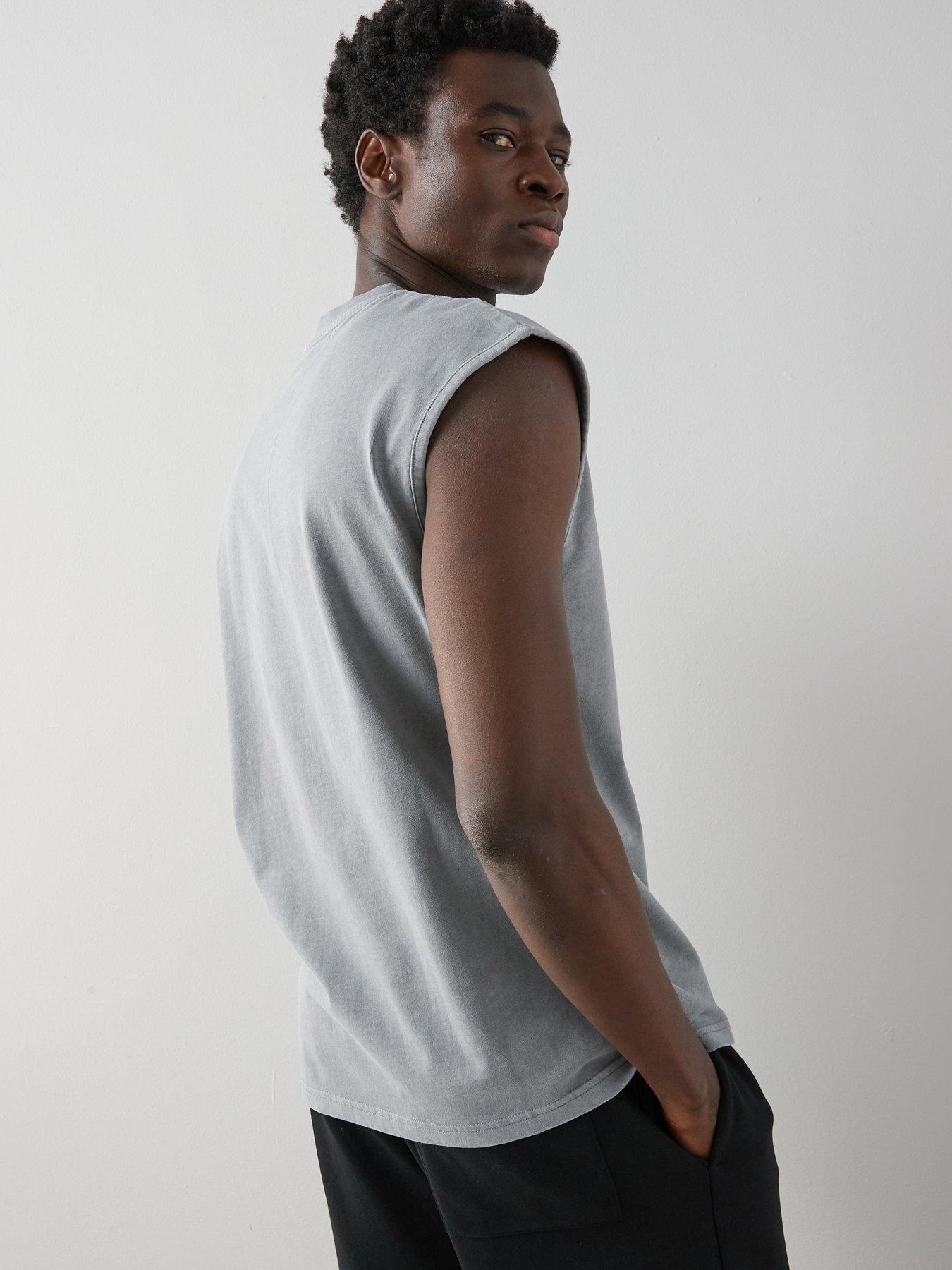 the-very-collection-pure-cotton-washed-oversized-vest-greystillFront