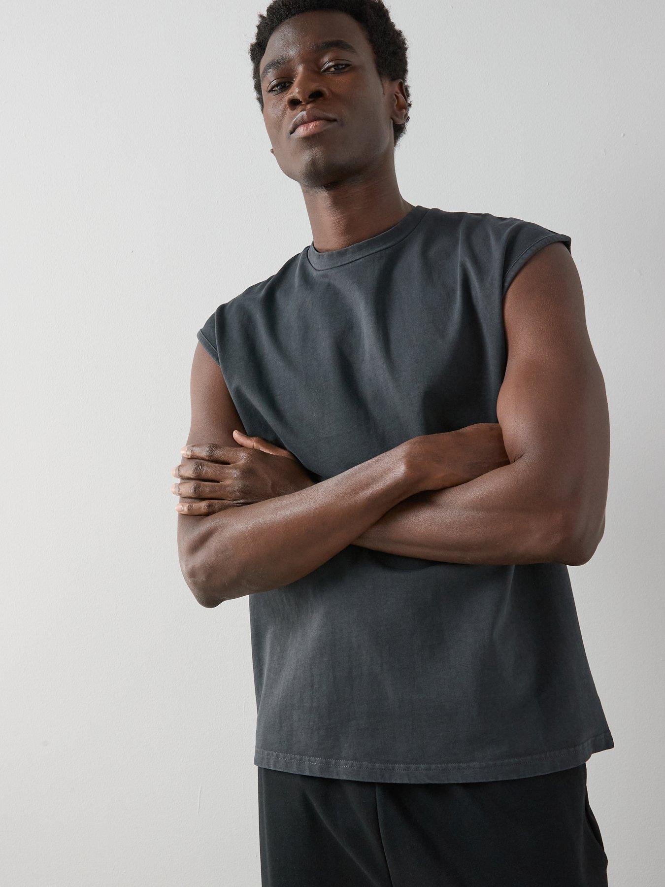 the-very-collection-pure-cotton-washed-oversized-vest-blackoutfit