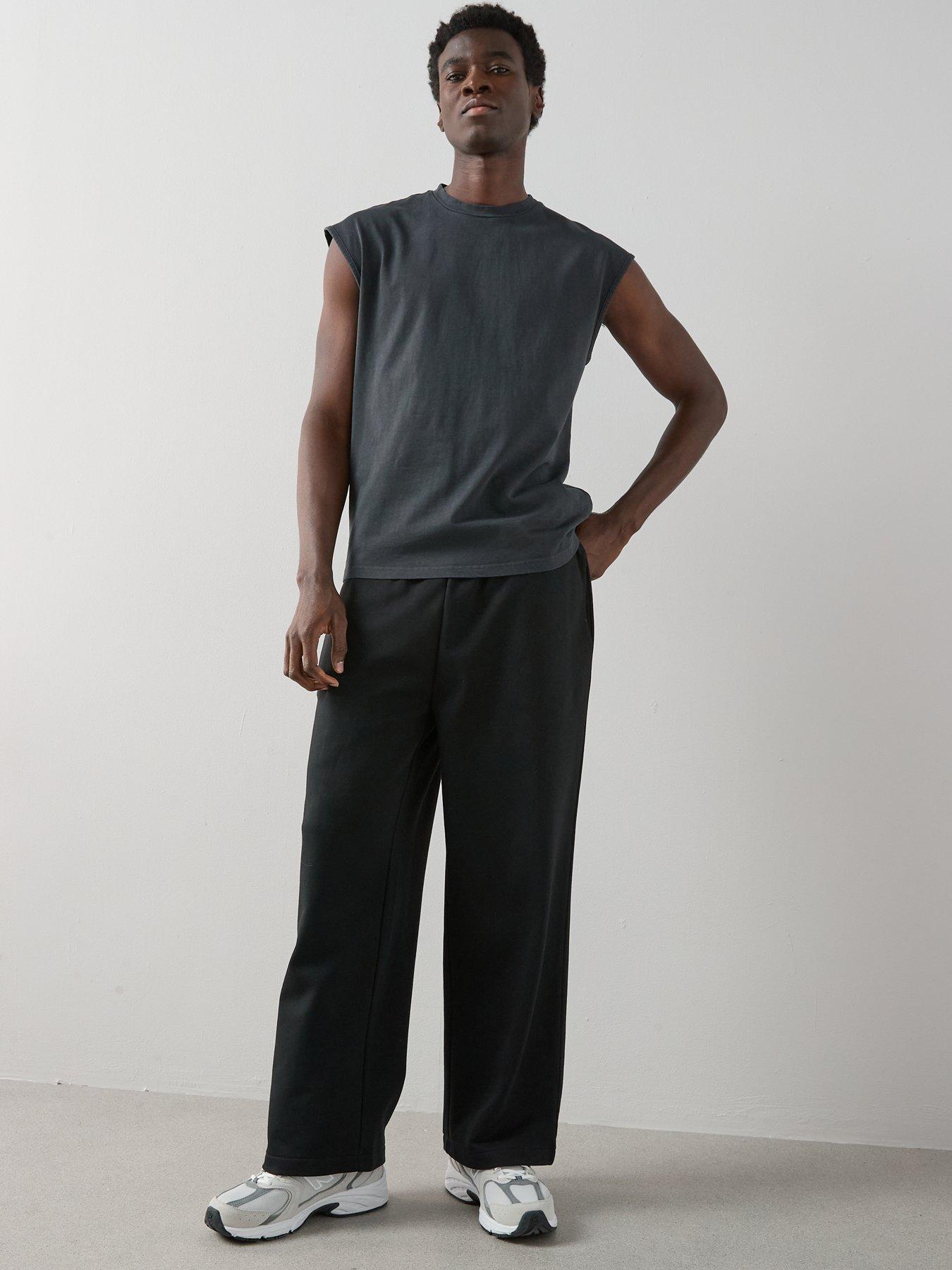 the-very-collection-pure-cotton-washed-oversized-vest-blackdetail