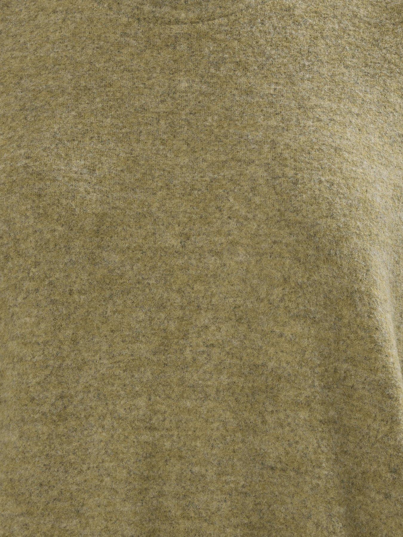 yours-curve-long-sleeve-jumper-greenoutfit