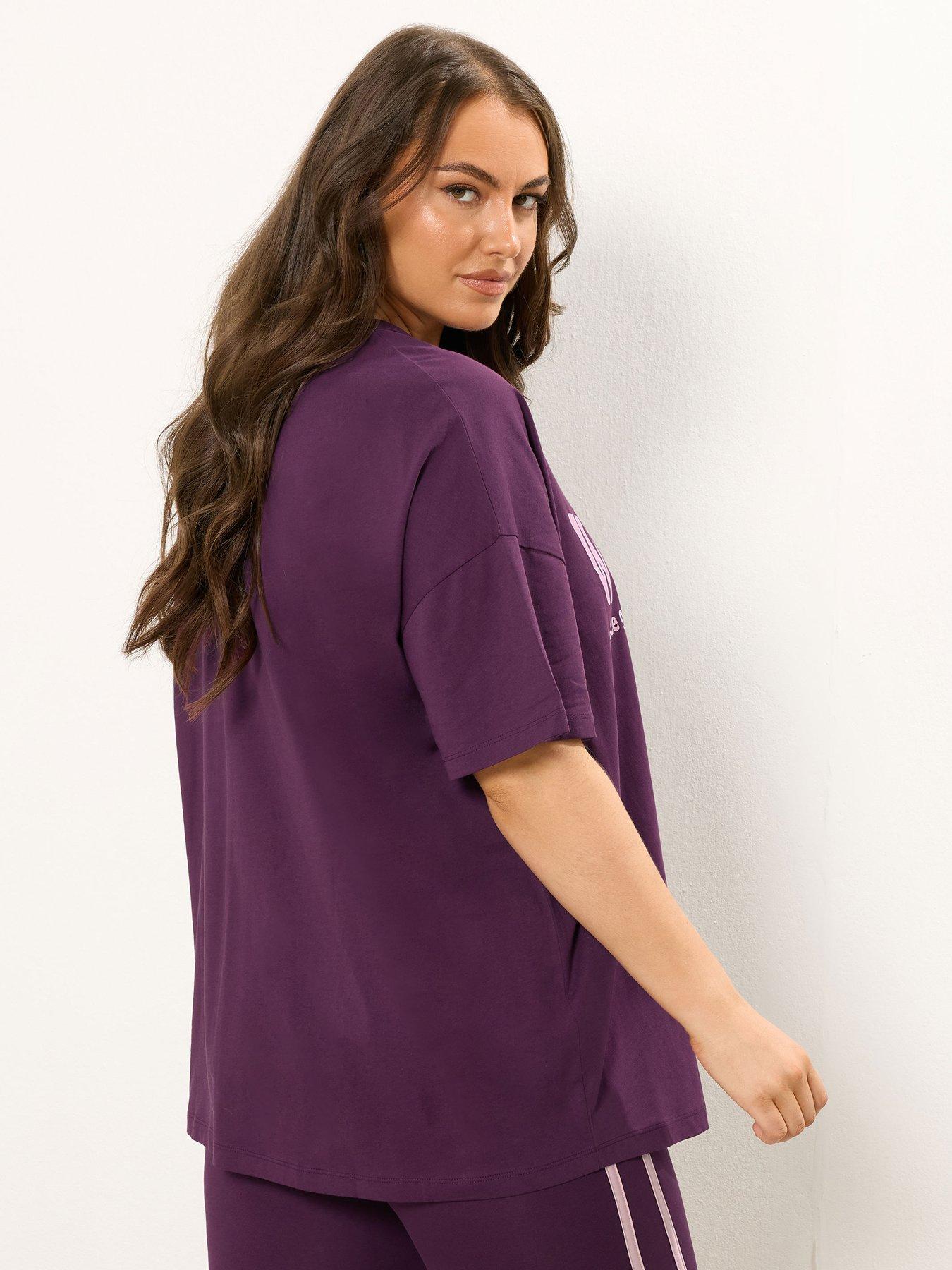 yours-curve-wellness-studio-t-shirt-purplestillFront