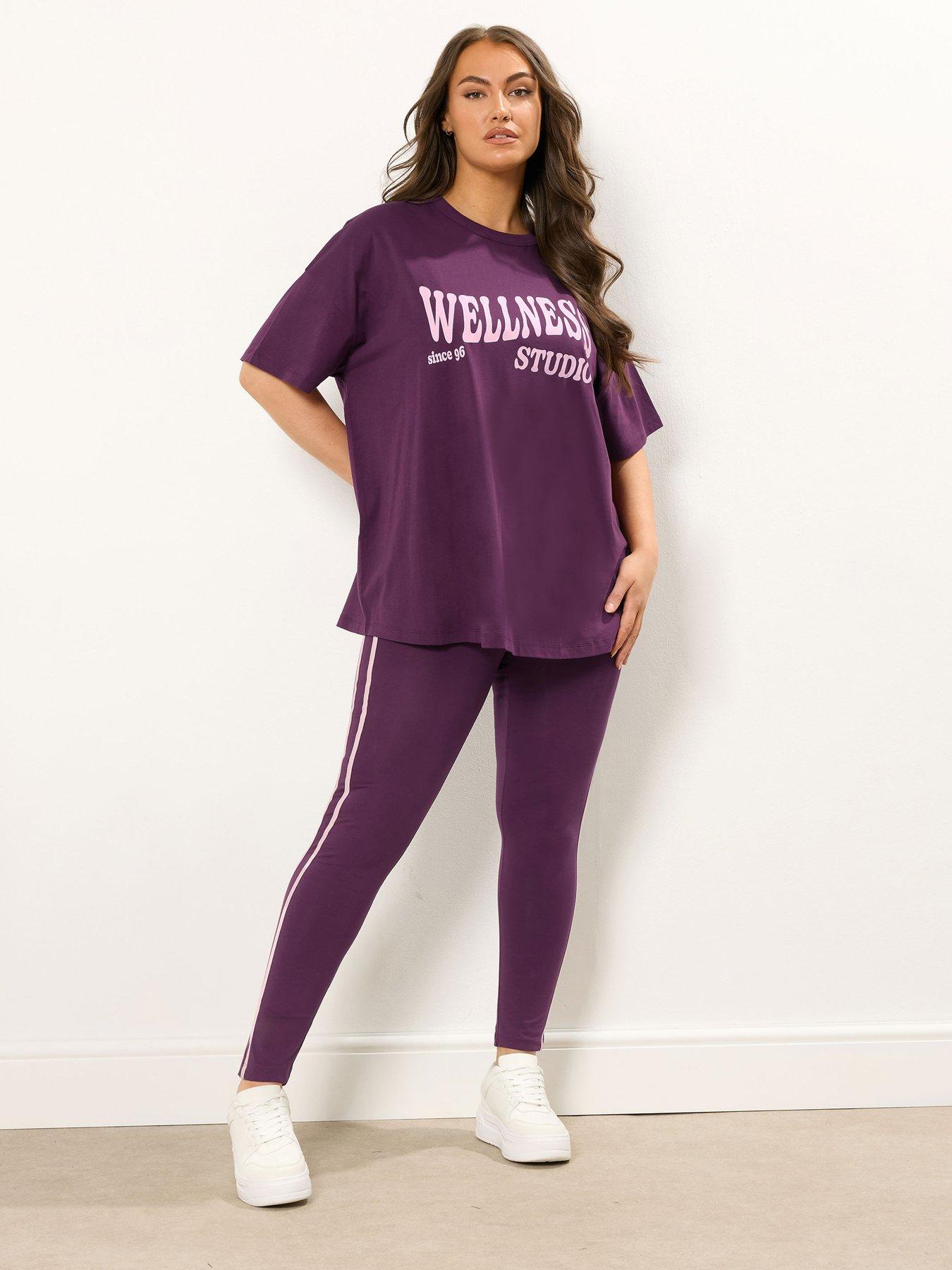 yours-curve-wellness-studio-t-shirt-purpleback