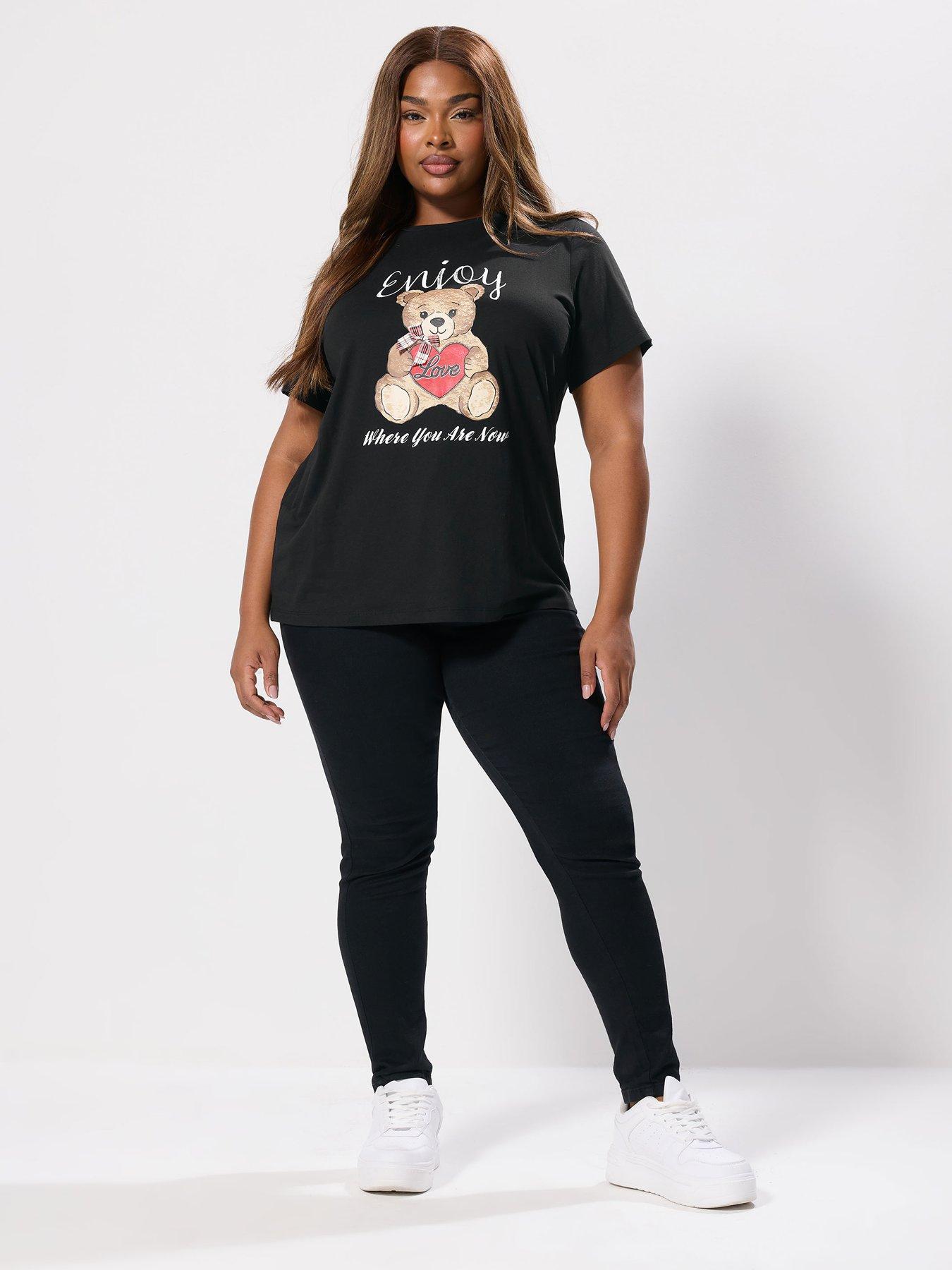 yours-curve-placement-print-set-in-sleeve-t-shirt-blackback