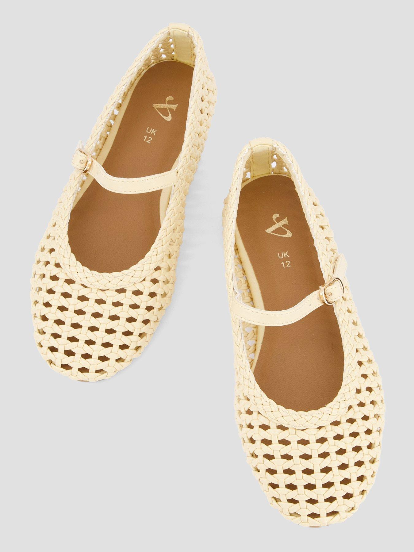 the-very-collection-weave-ballet-shoe-yellowoutfit