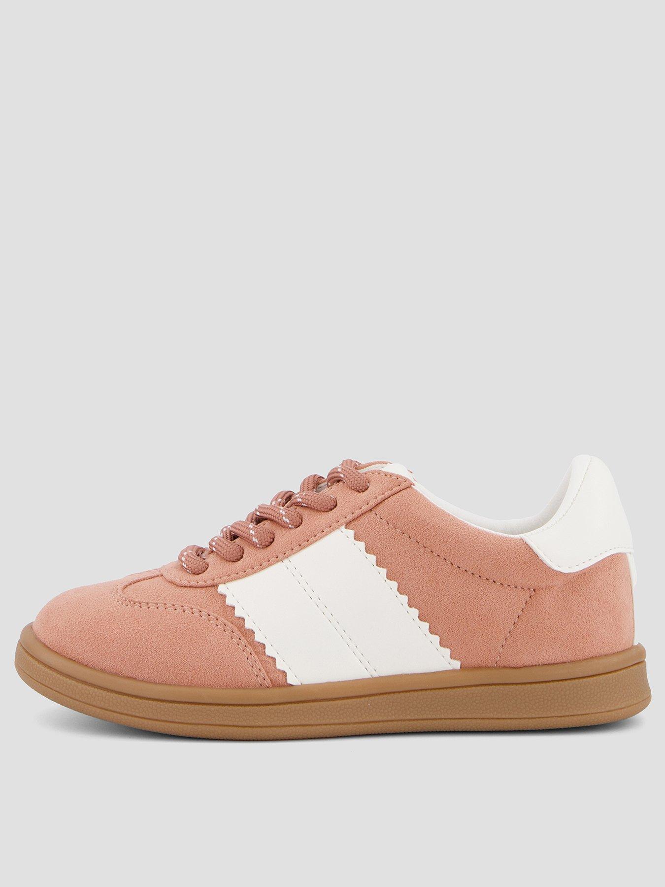 Image 1 of 7 of The Very Collection Retro Scallop Trainer - Pink