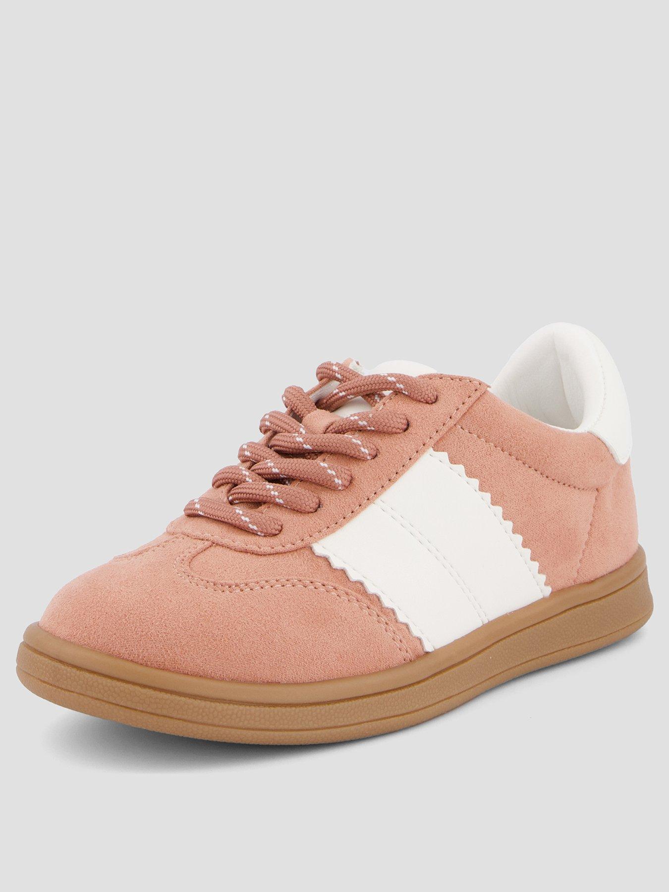 the-very-collection-retro-scallop-trainer-pinkstillFront
