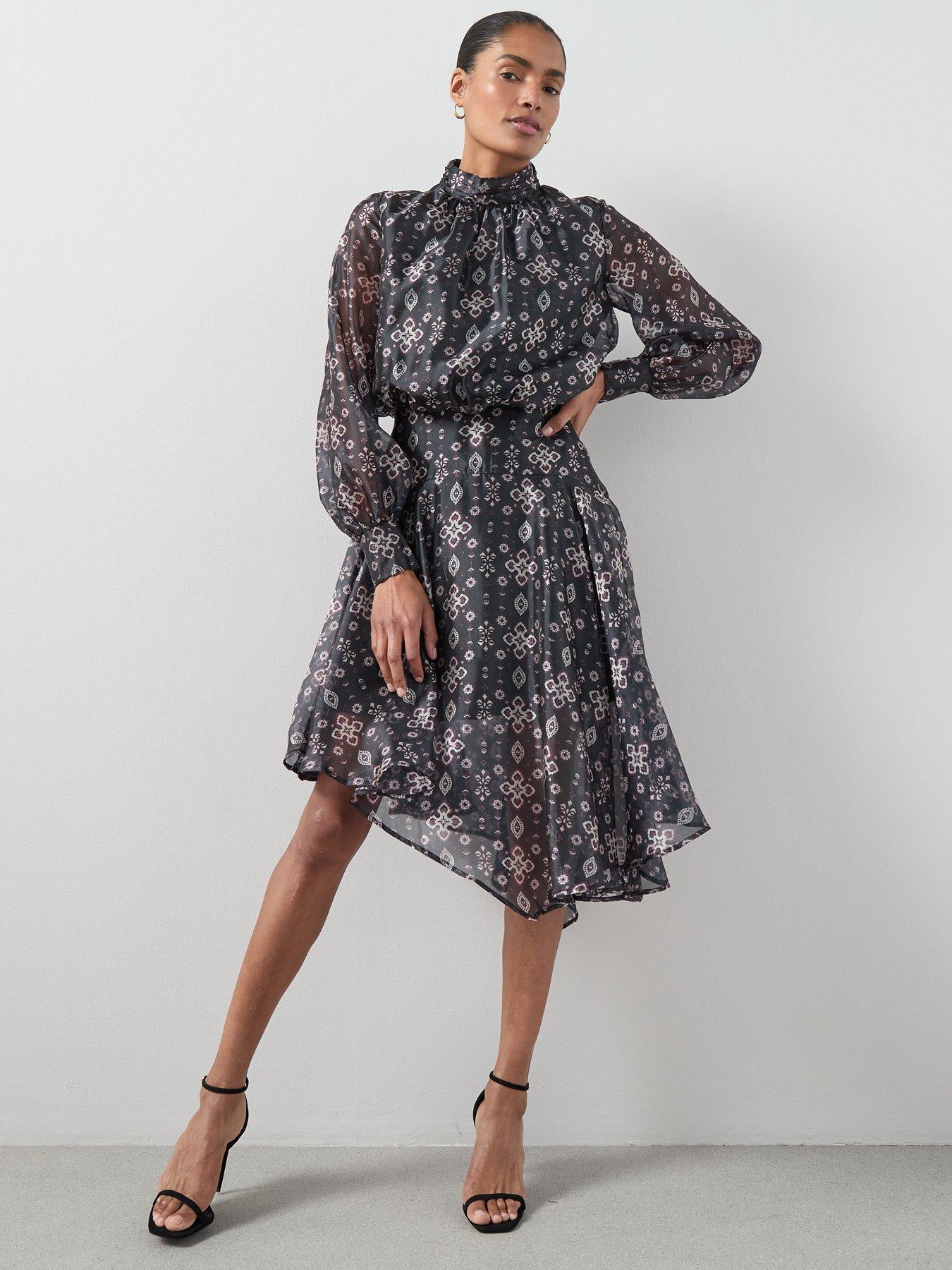 the-very-collection-asymmetric-hem-dress-printback