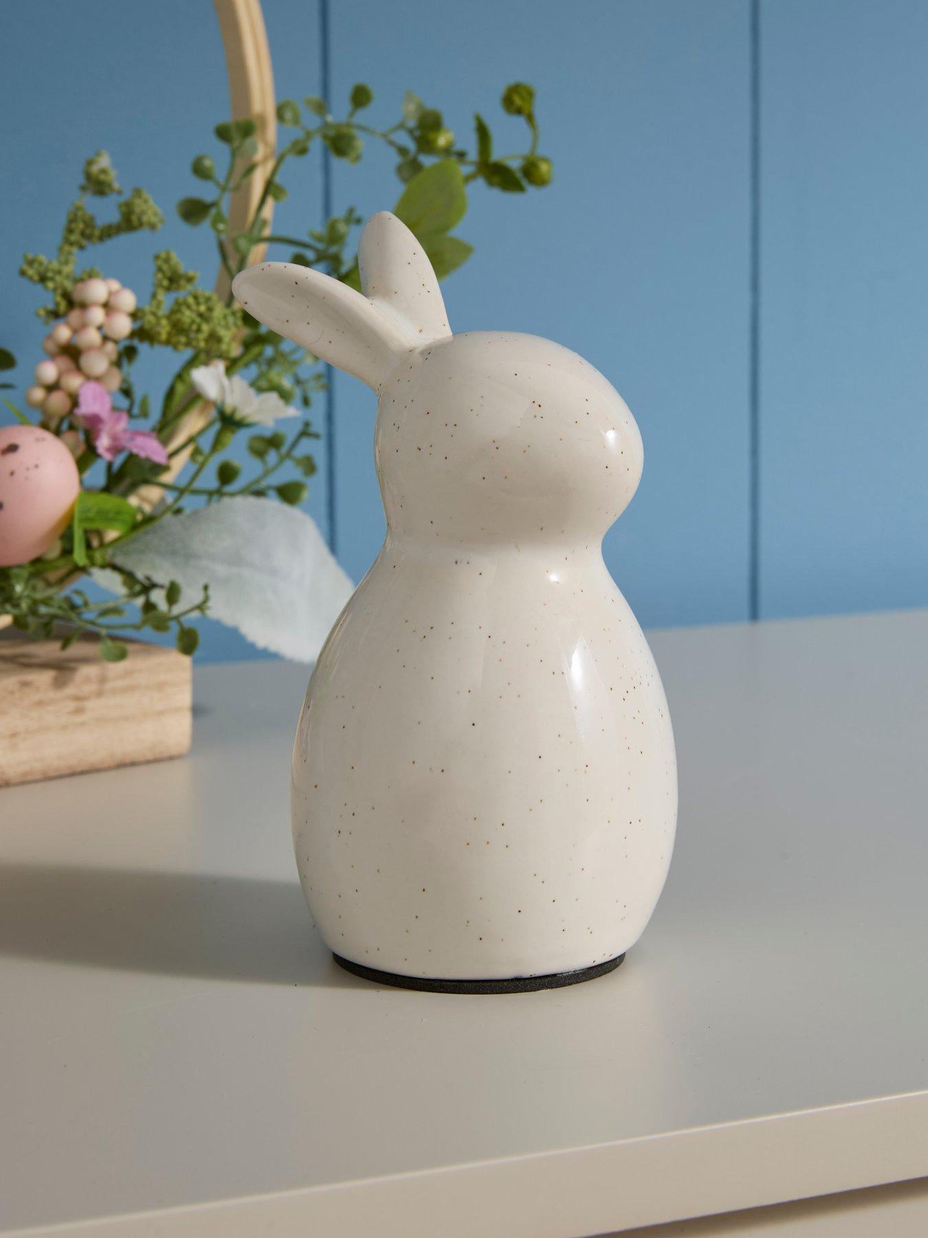 Image 1 of 5 of The Very Collection Ceramic Bunny Ornament