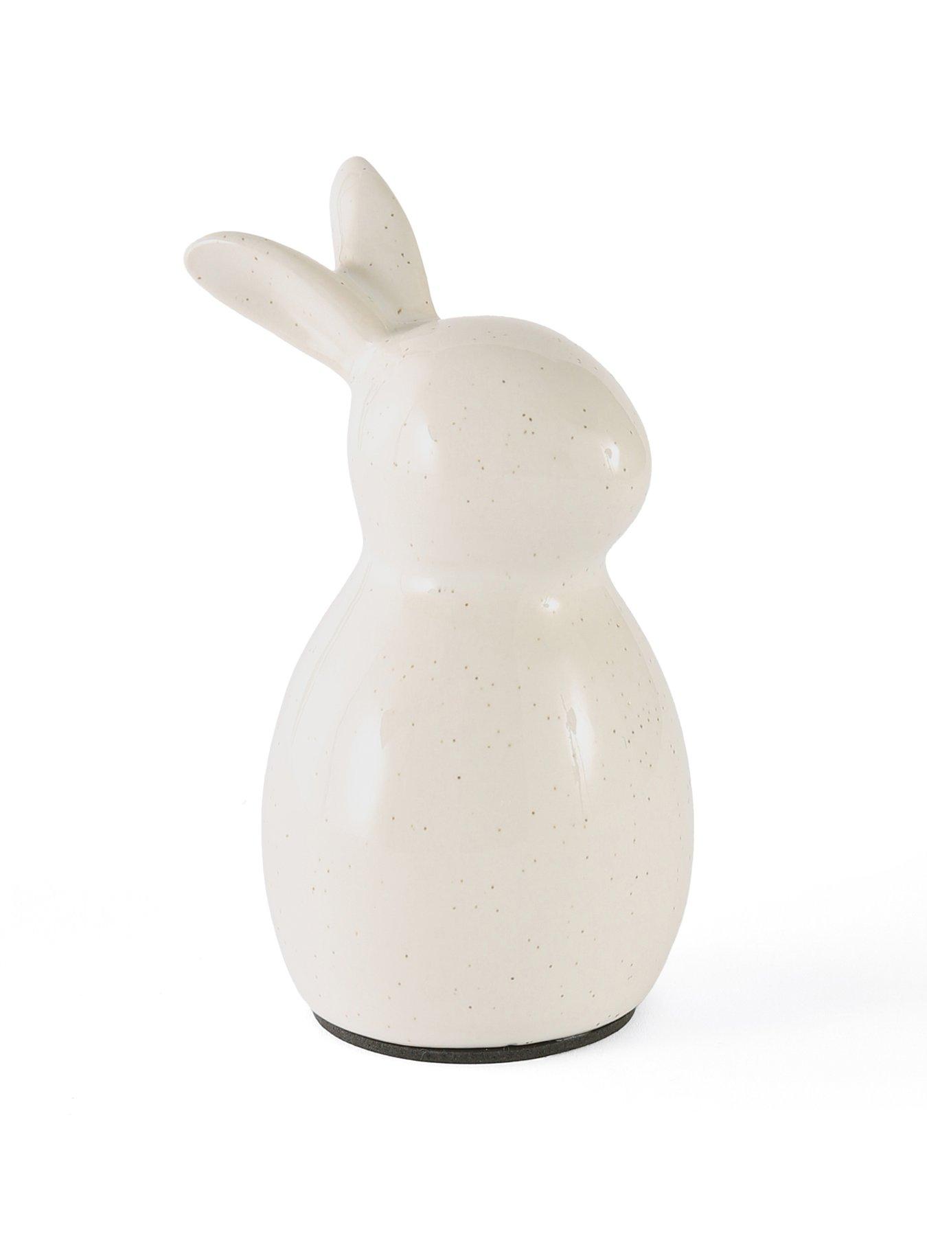 Image 3 of 5 of The Very Collection Ceramic Bunny Ornament