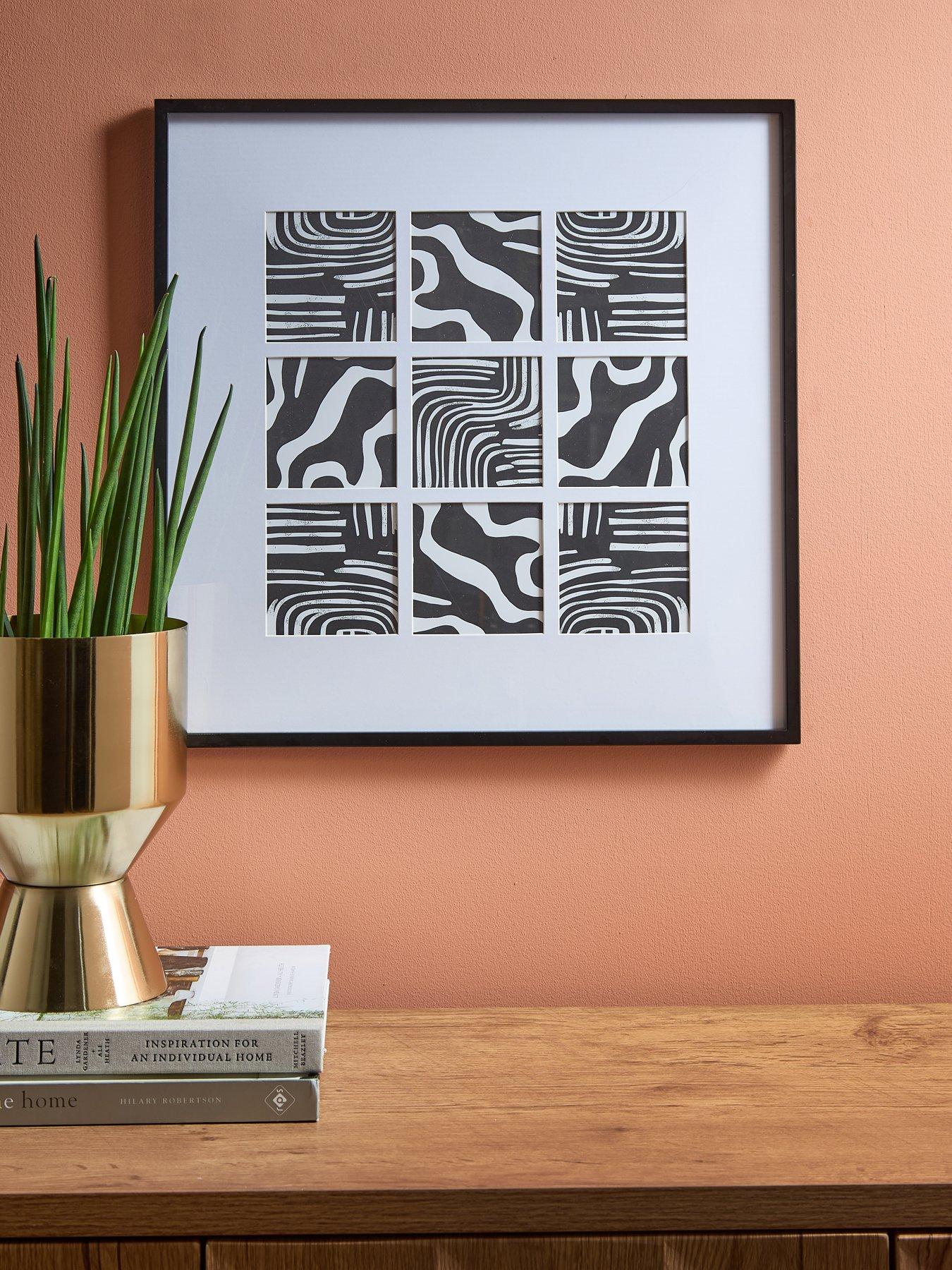 Image 1 of 6 of The Very Collection 9 Photo Square Gallery Frame 45x45cm