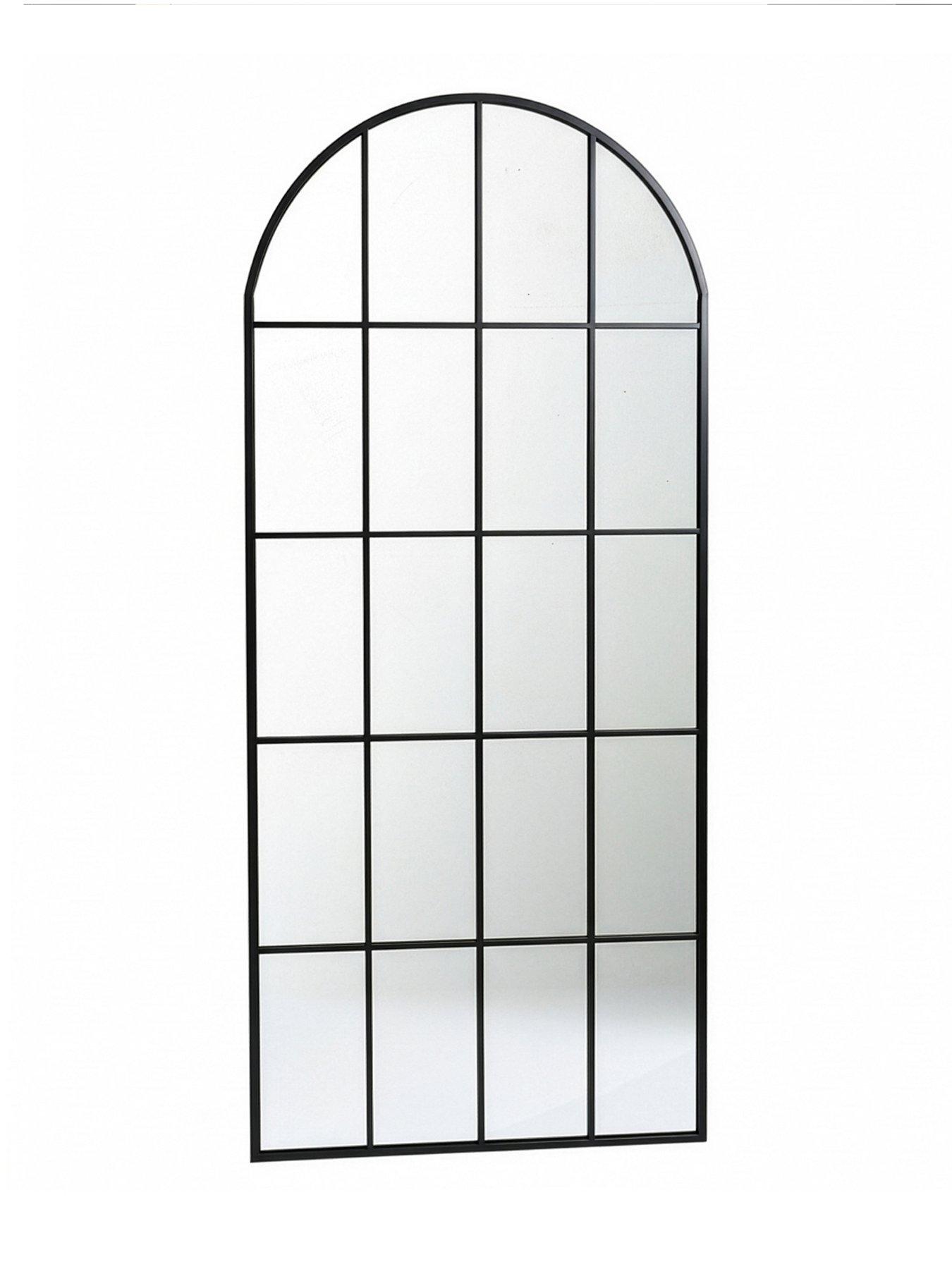 Image 3 of 5 of The Very Collection Standing Window Pane Mirror 80x180cm