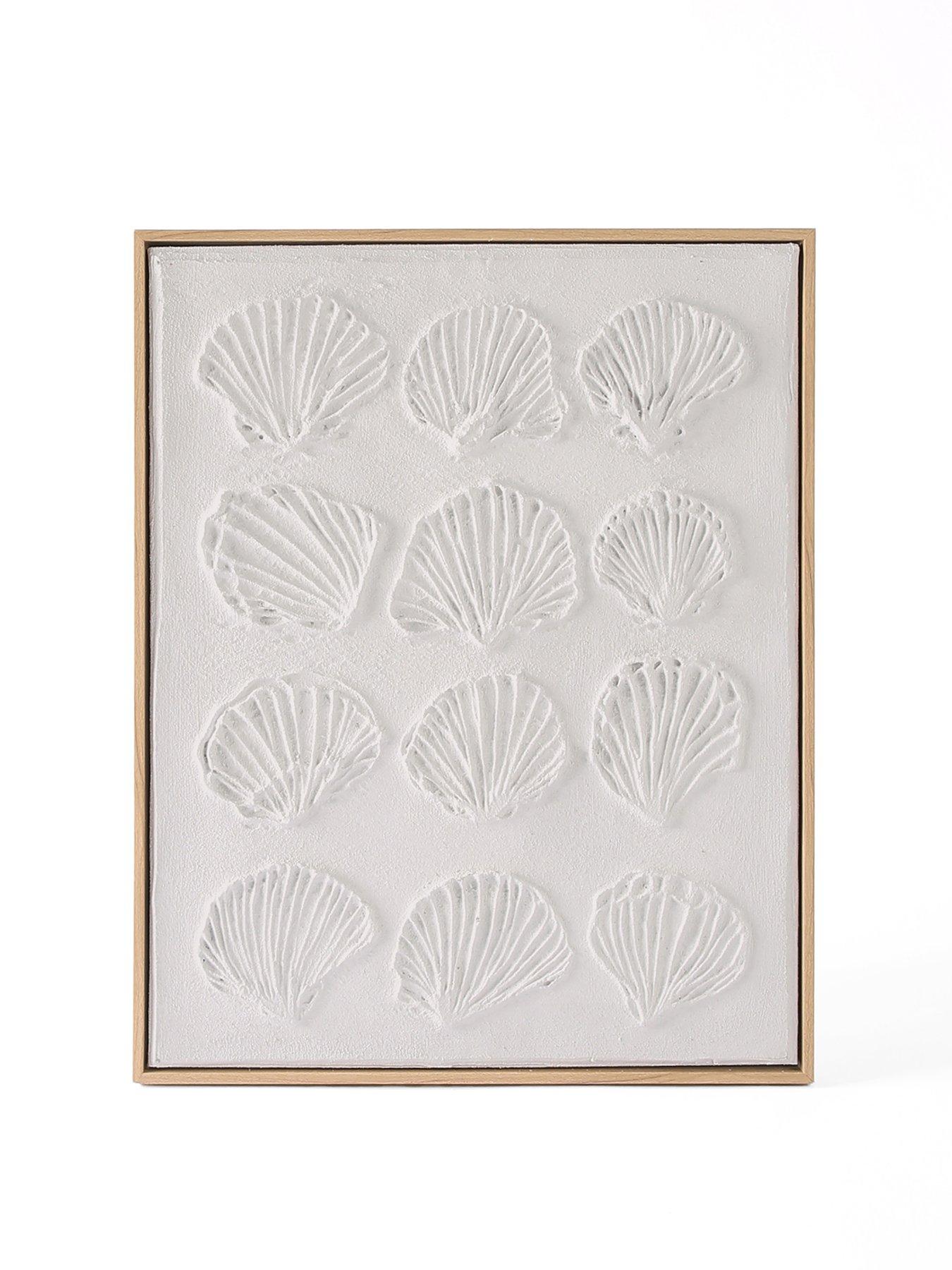 Image 2 of 6 of The Very Collection Embossed Shell Canvas