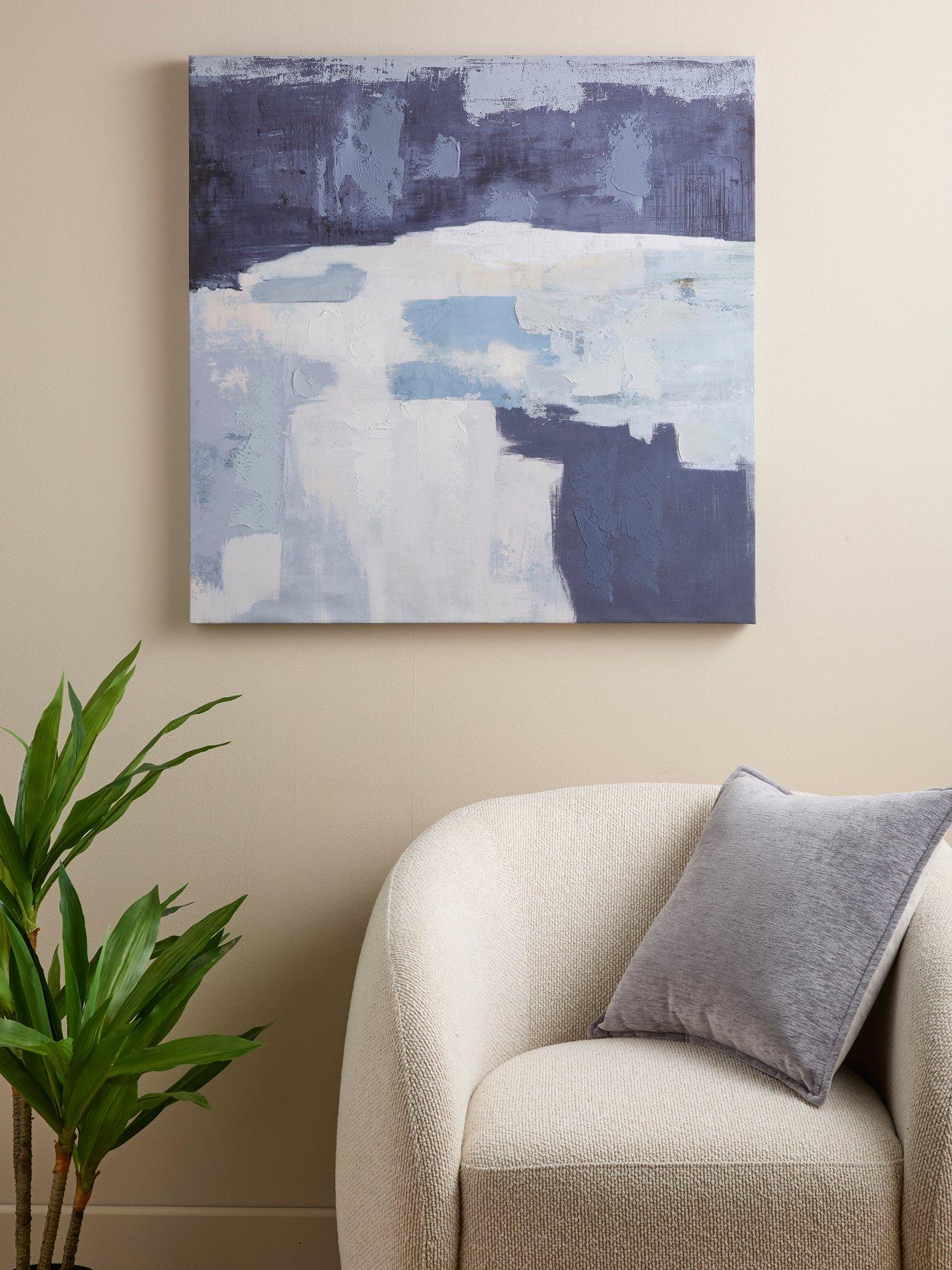 Image 1 of 6 of The Very Collection Zen Minimalism Abstract Canvas