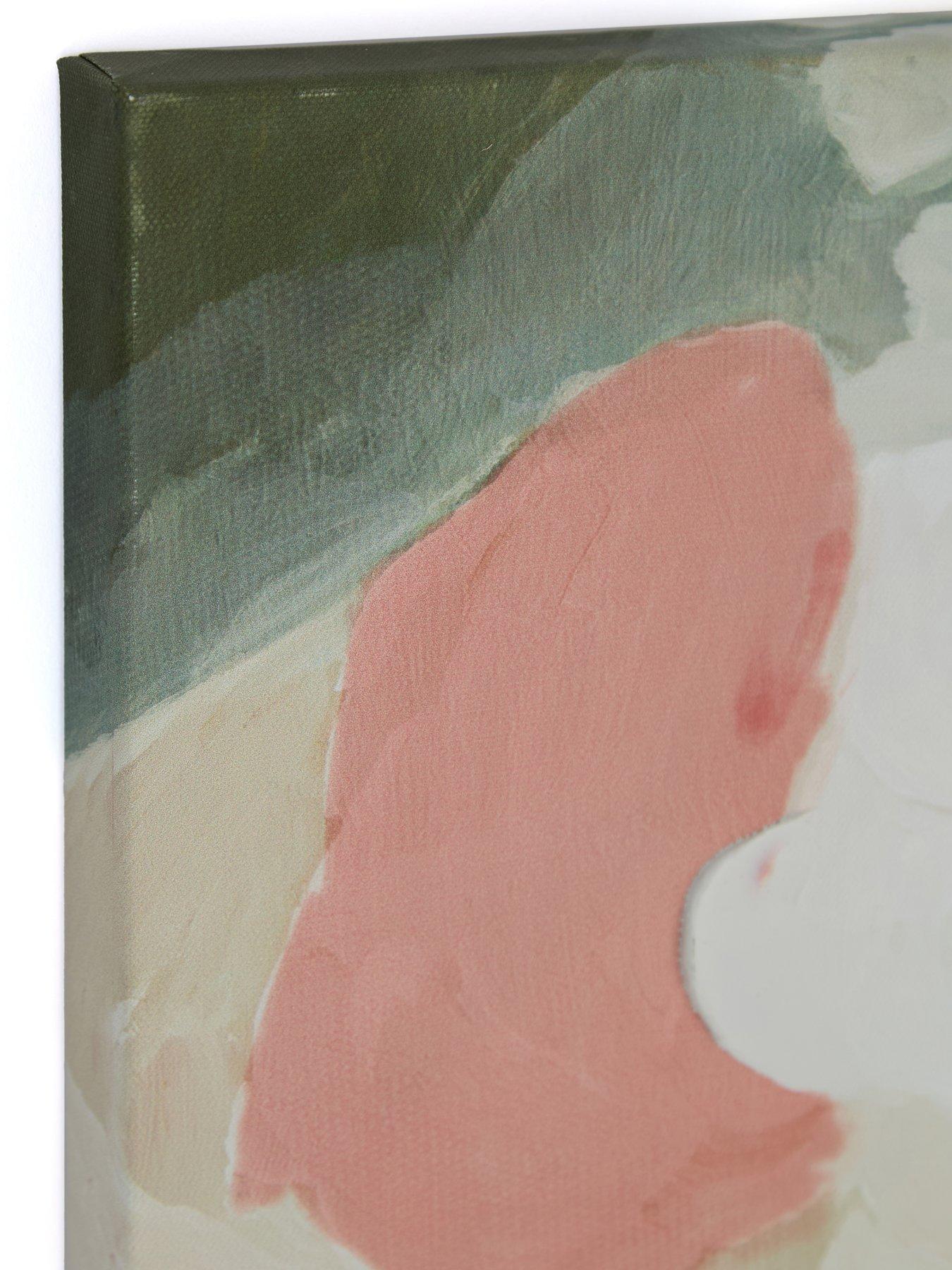 Image 4 of 5 of The Very Collection Spring Garden Abstract Flower Canvas