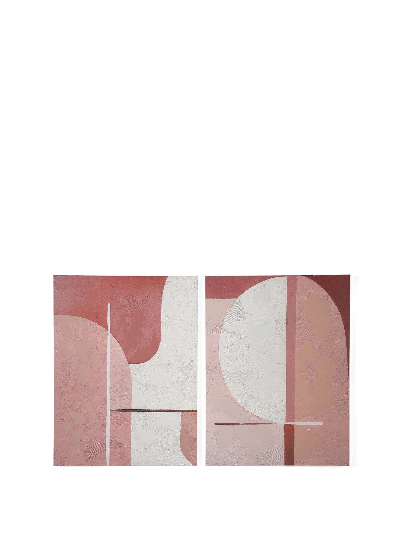 Image 2 of 6 of The Very Collection Set Of 2 Abstract Revive Canvas
