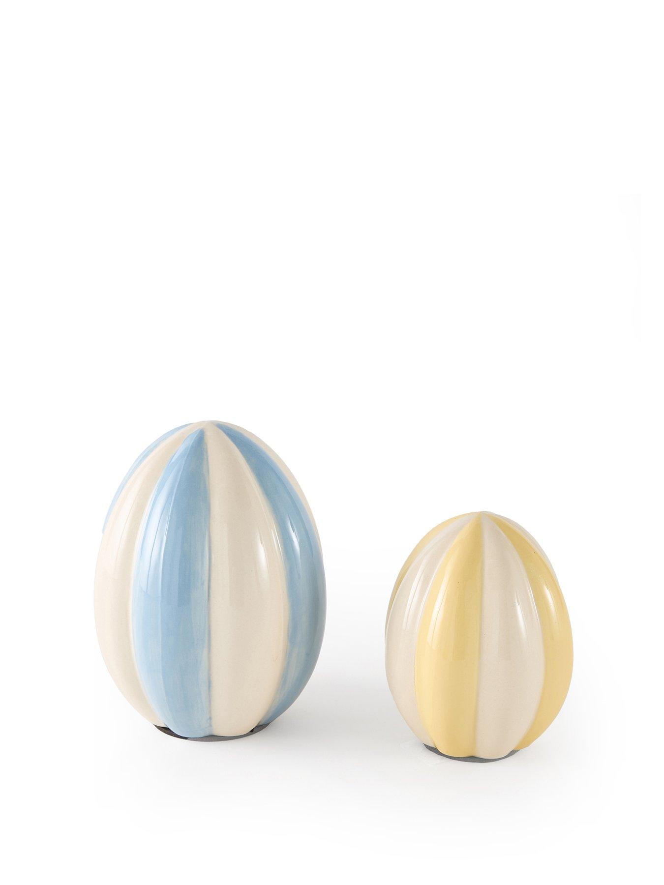 the-very-collection-set-of-2-ceramic-bevelled-easter-eggsstillFront