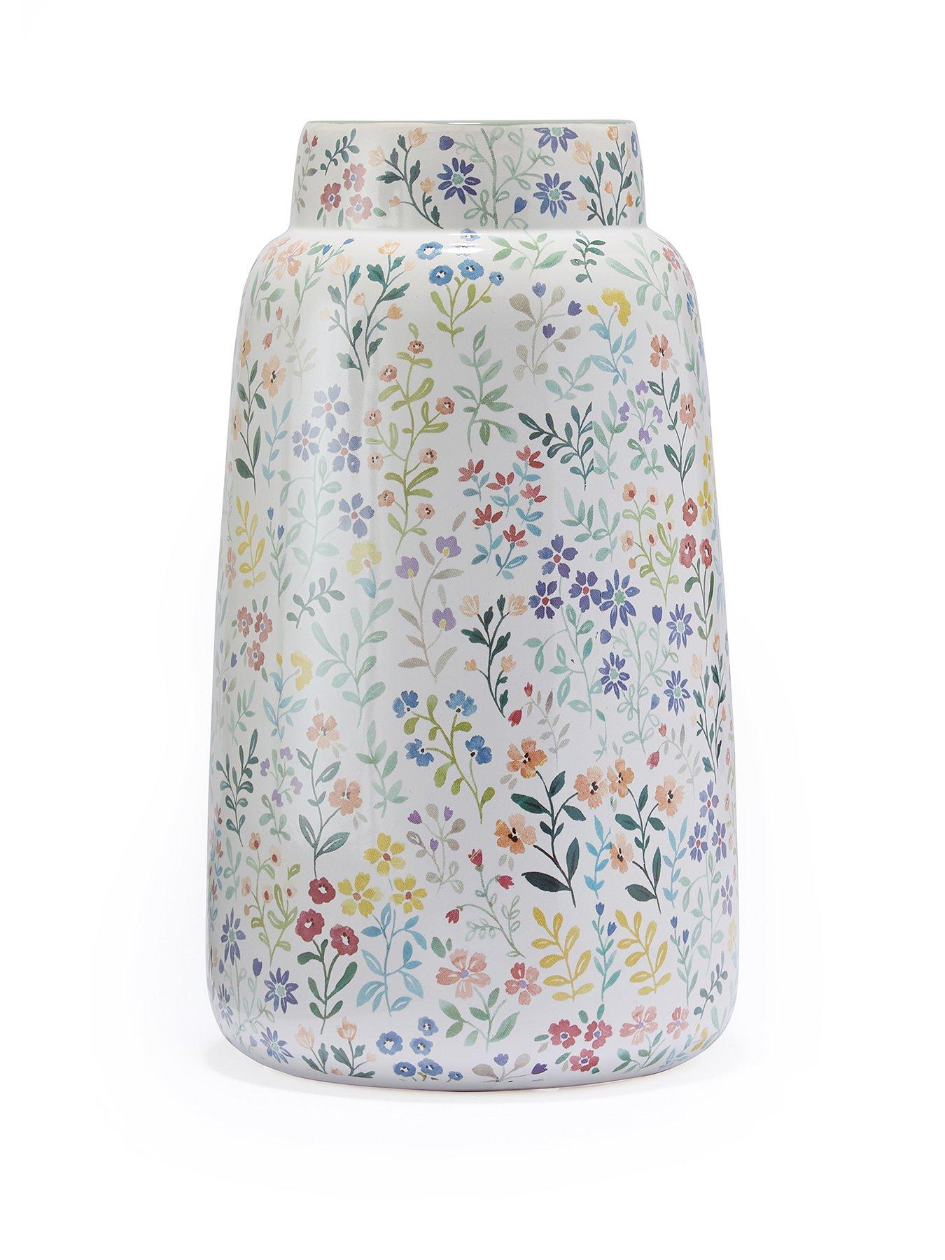 Image 2 of 5 of The Very Collection Ditsy Spring Floral Vase