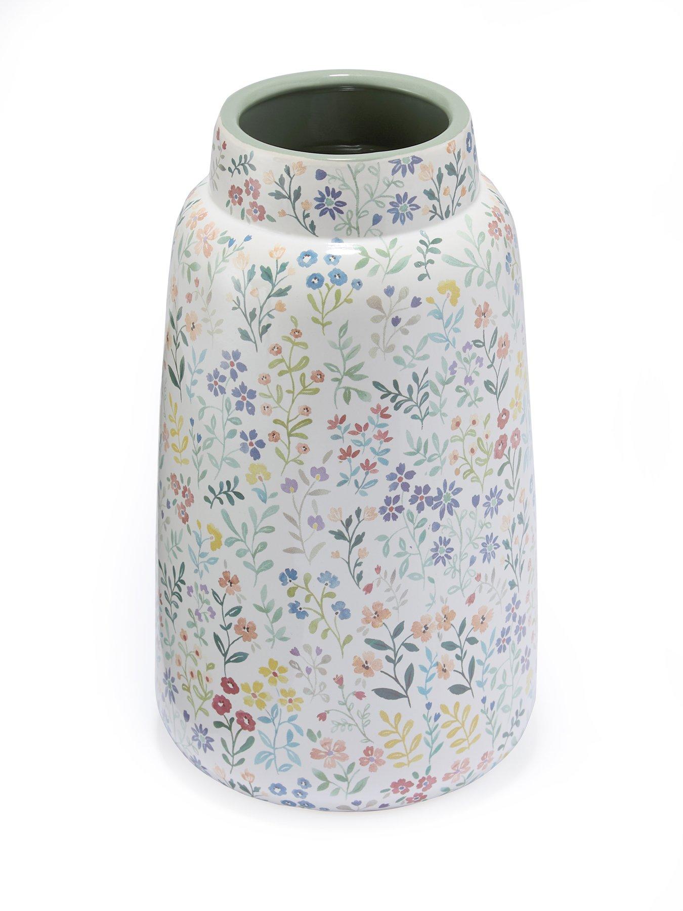 Image 3 of 5 of The Very Collection Ditsy Spring Floral Vase
