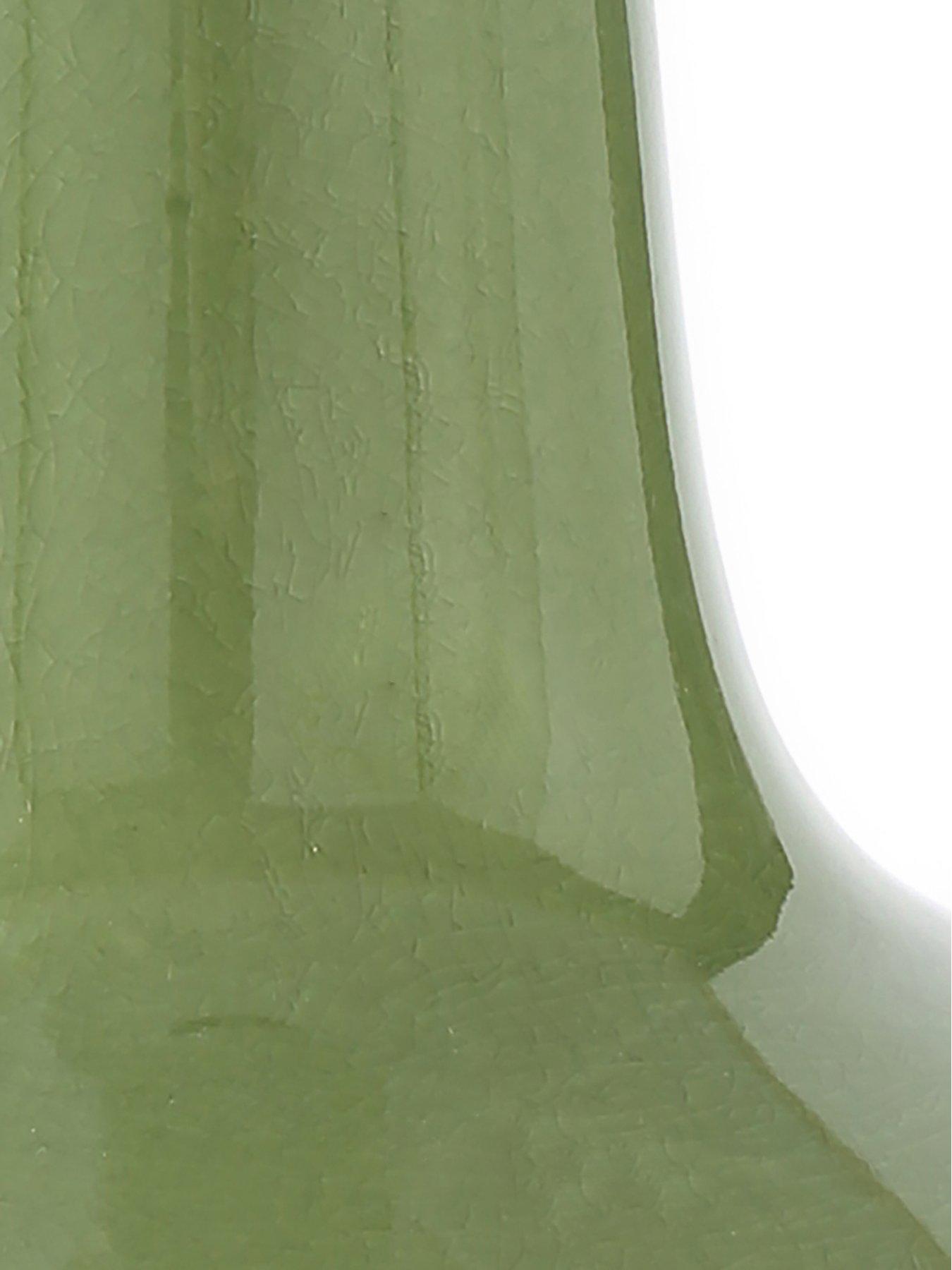 Image 5 of 6 of The Very Collection Crackle Glaze Ceramic Table Lamp