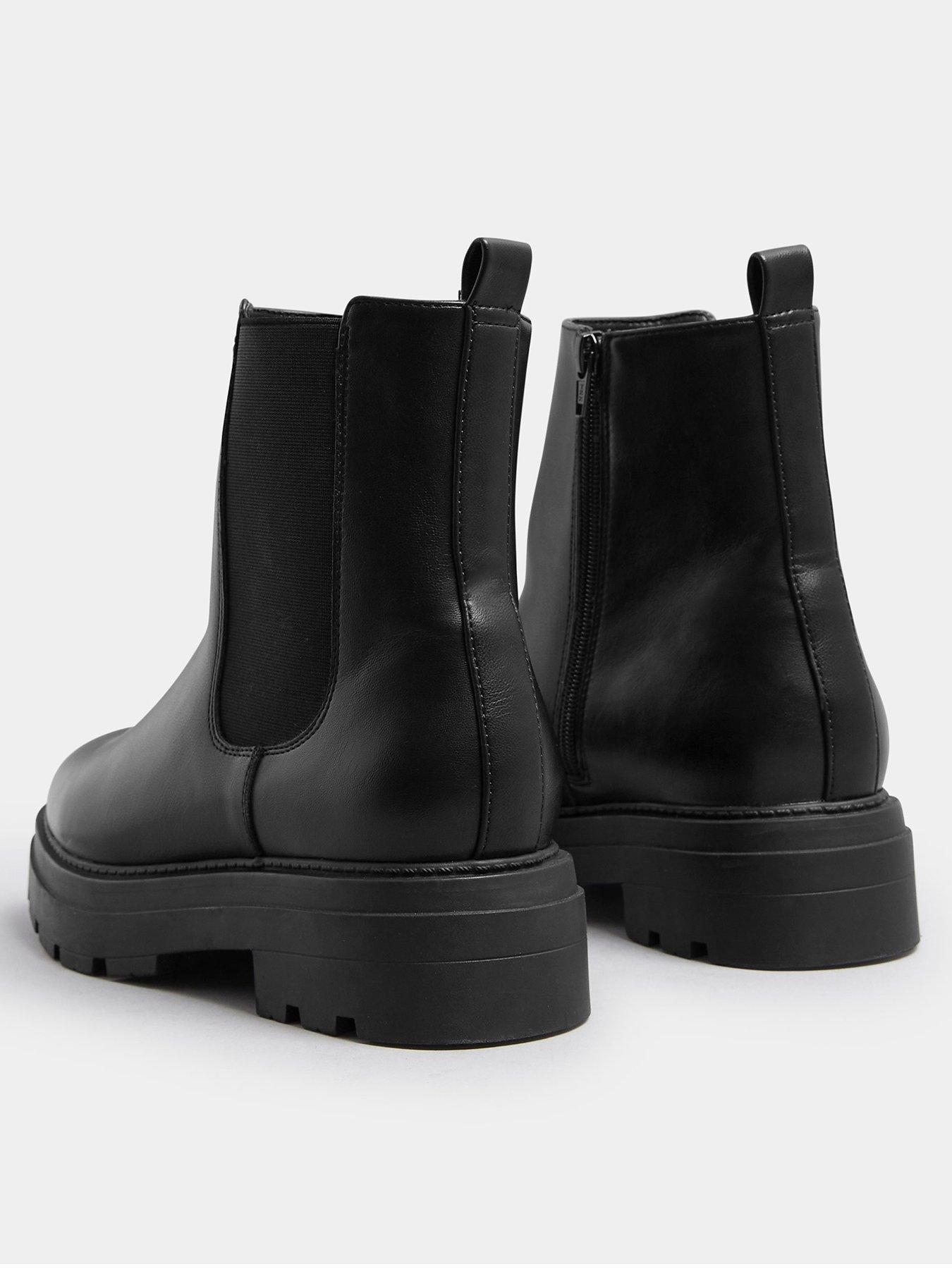 yours-wide-fit-chunky-chelsea-boots-blackback