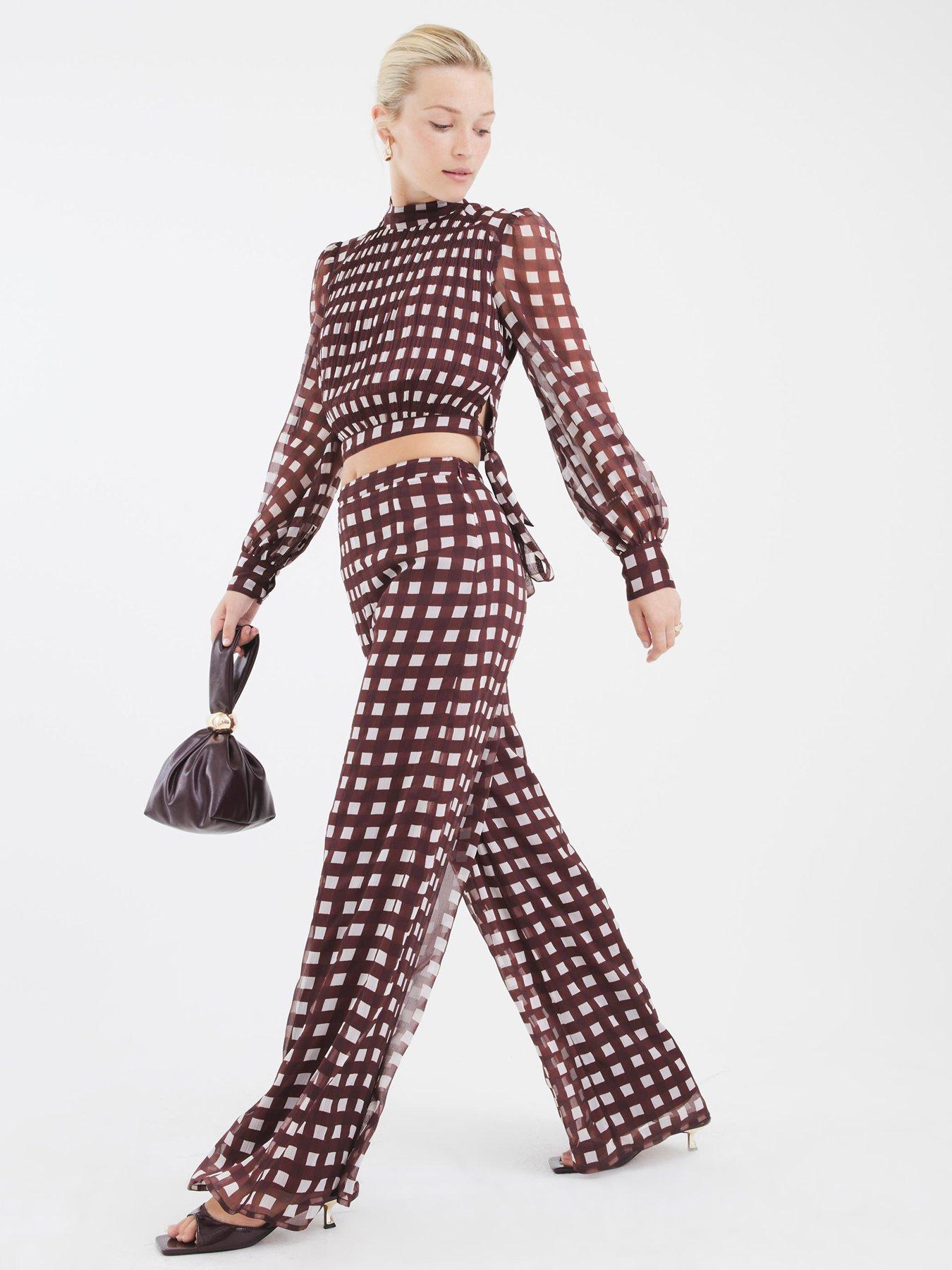 river-island-gingham-wide-leg-trouser-brownback