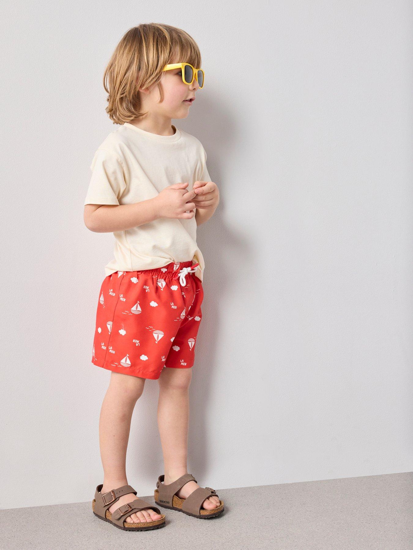 the-very-collection-boys-boat-swim-shorts-redfront