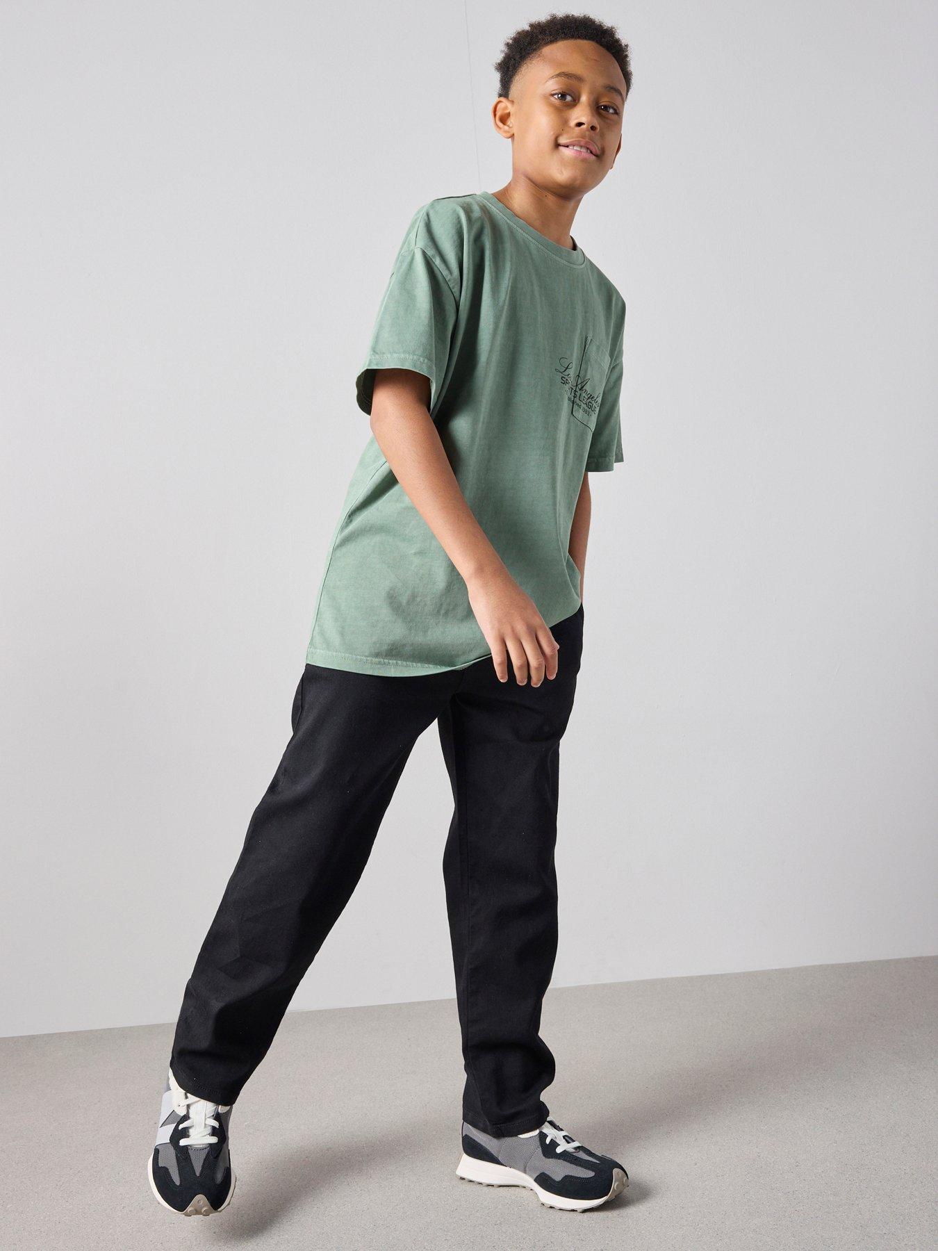 the-very-collection-boys-drop-shoulder-t-shirt-greenback